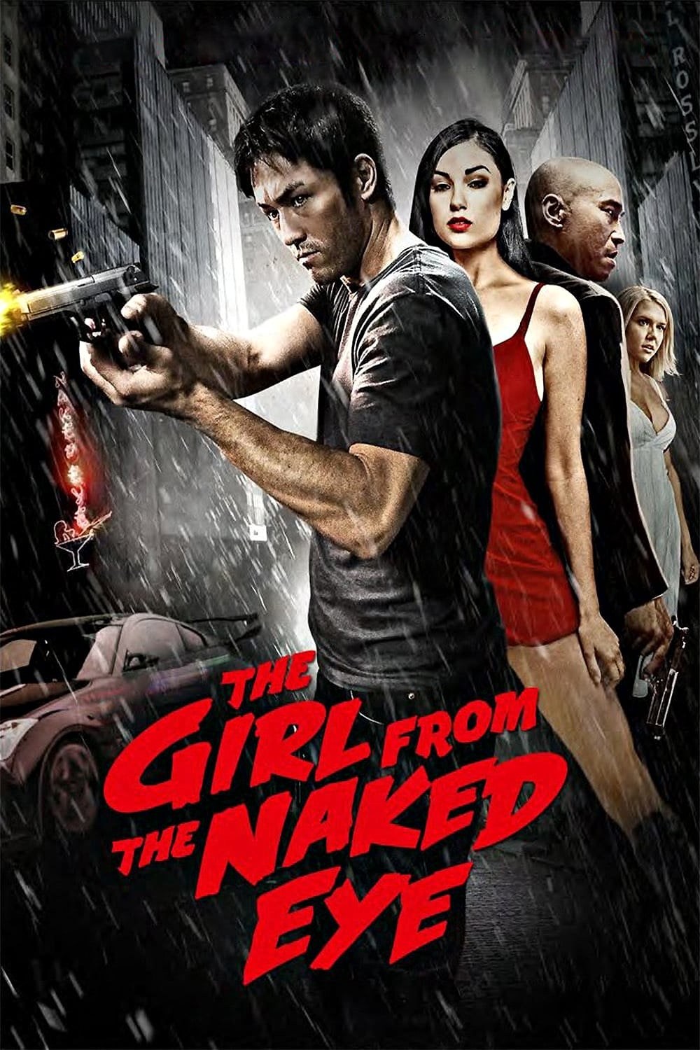 Poster de THE GIRL FROM THE NAKED EYE en inglés