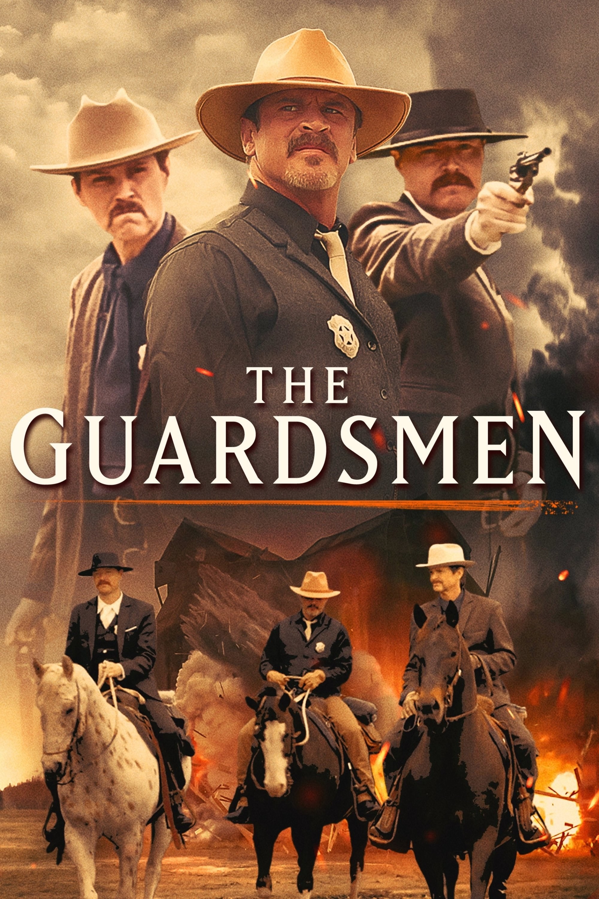 Poster de THE GUARDSMEN en inglés