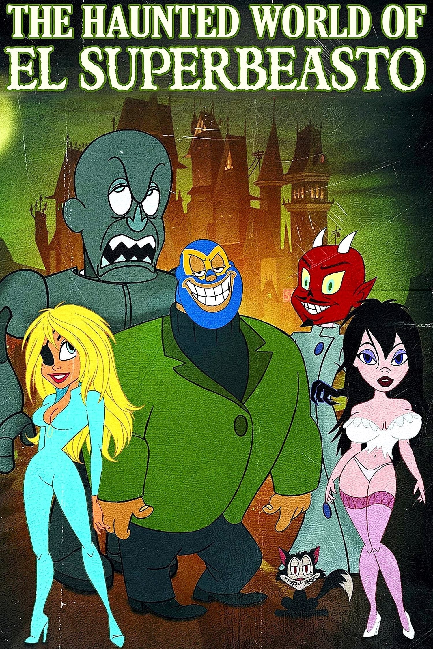 Poster de THE HAUNTED WORLD OF EL SUPERBEASTO en inglés