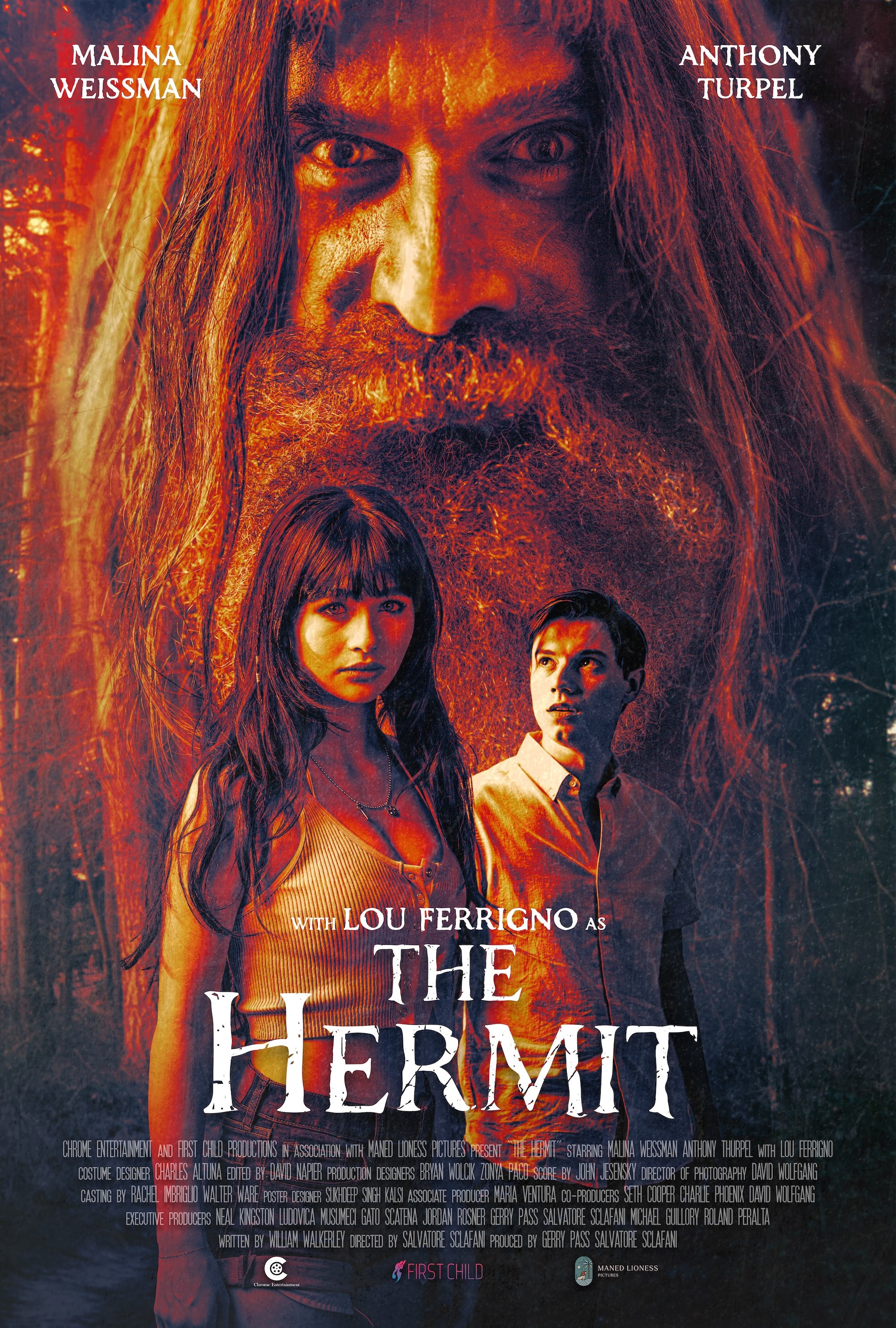 Poster de THE HERMIT en inglés