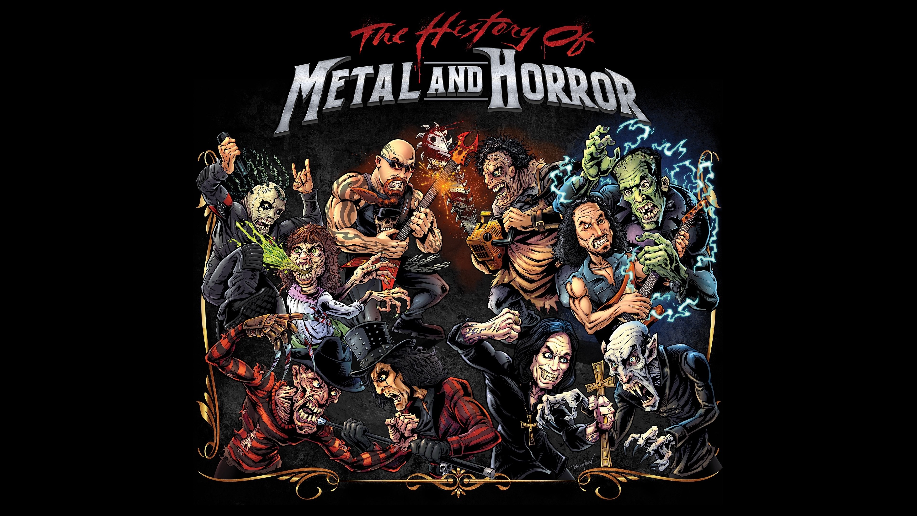 Foto de THE HISTORY OF METAL AND HORROR