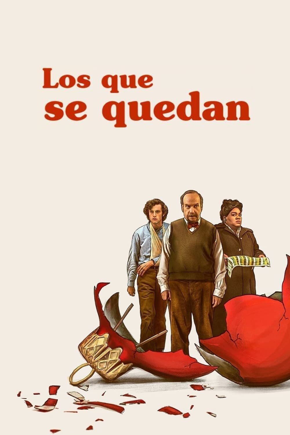 Poster de LOS QUE SE QUEDAN en español
