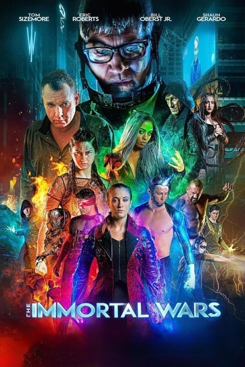 Poster de THE IMMORTAL WARS en español