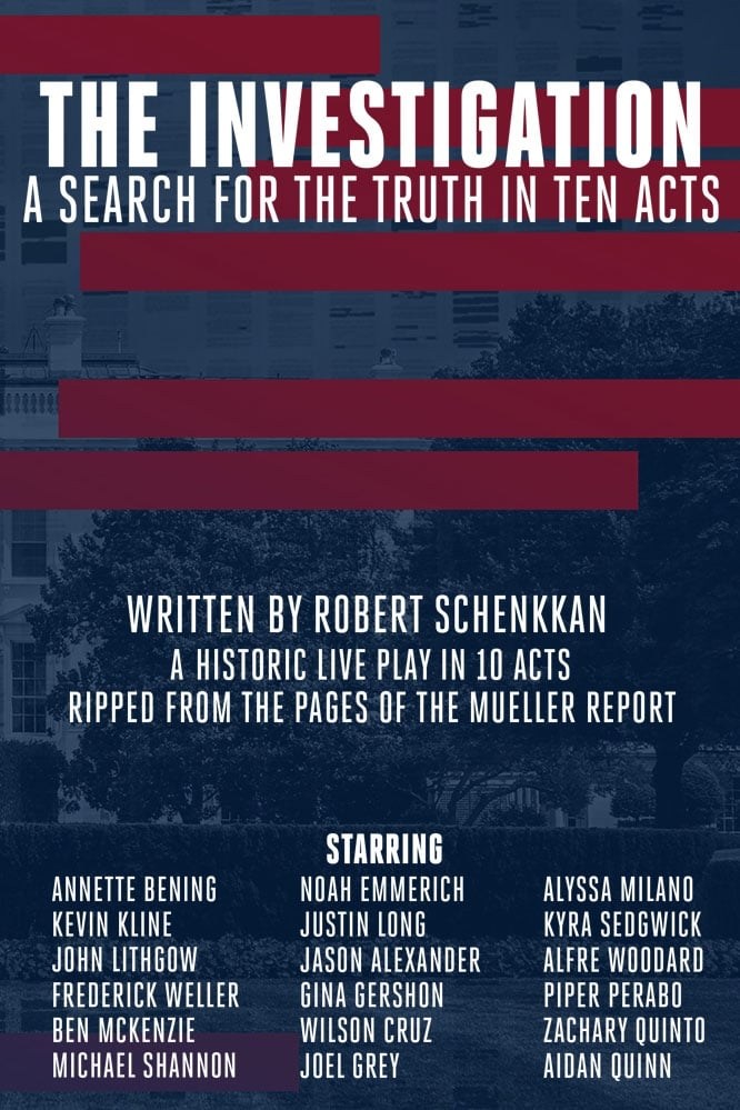 Poster de THE INVESTIGATION: A SEARCH FOR THE TRUTH IN TEN ACTS