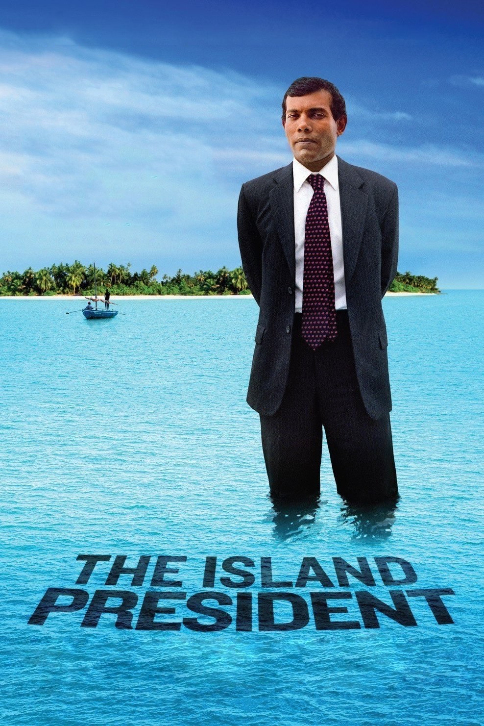 Poster de THE ISLAND PRESIDENT en inglés