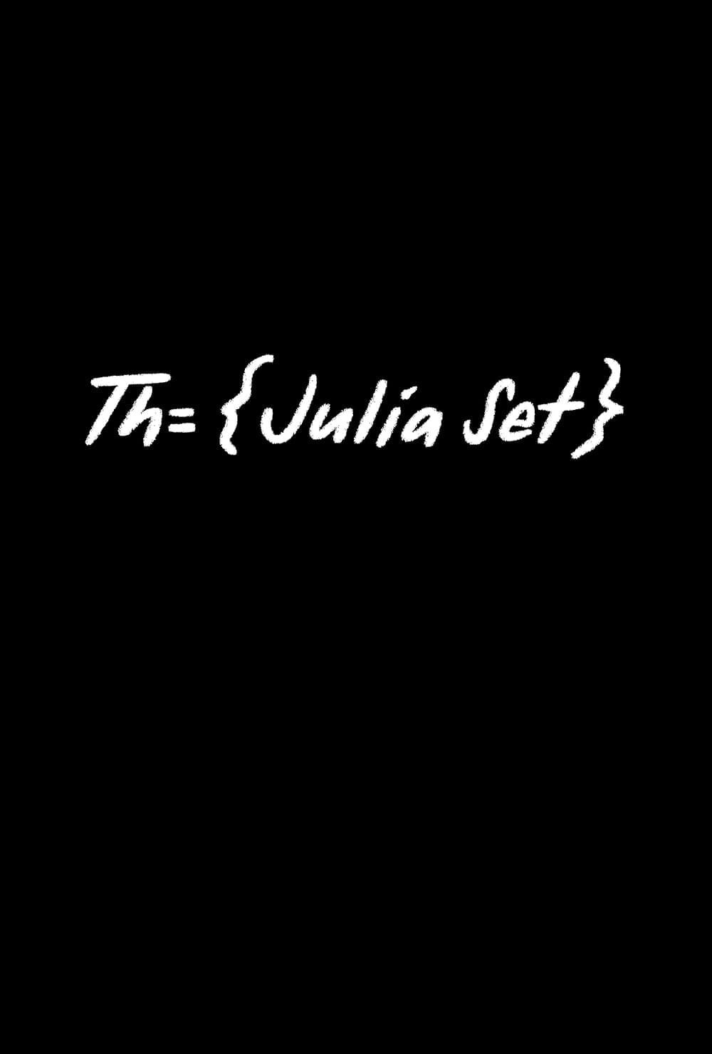 Poster de THE JULIA SET