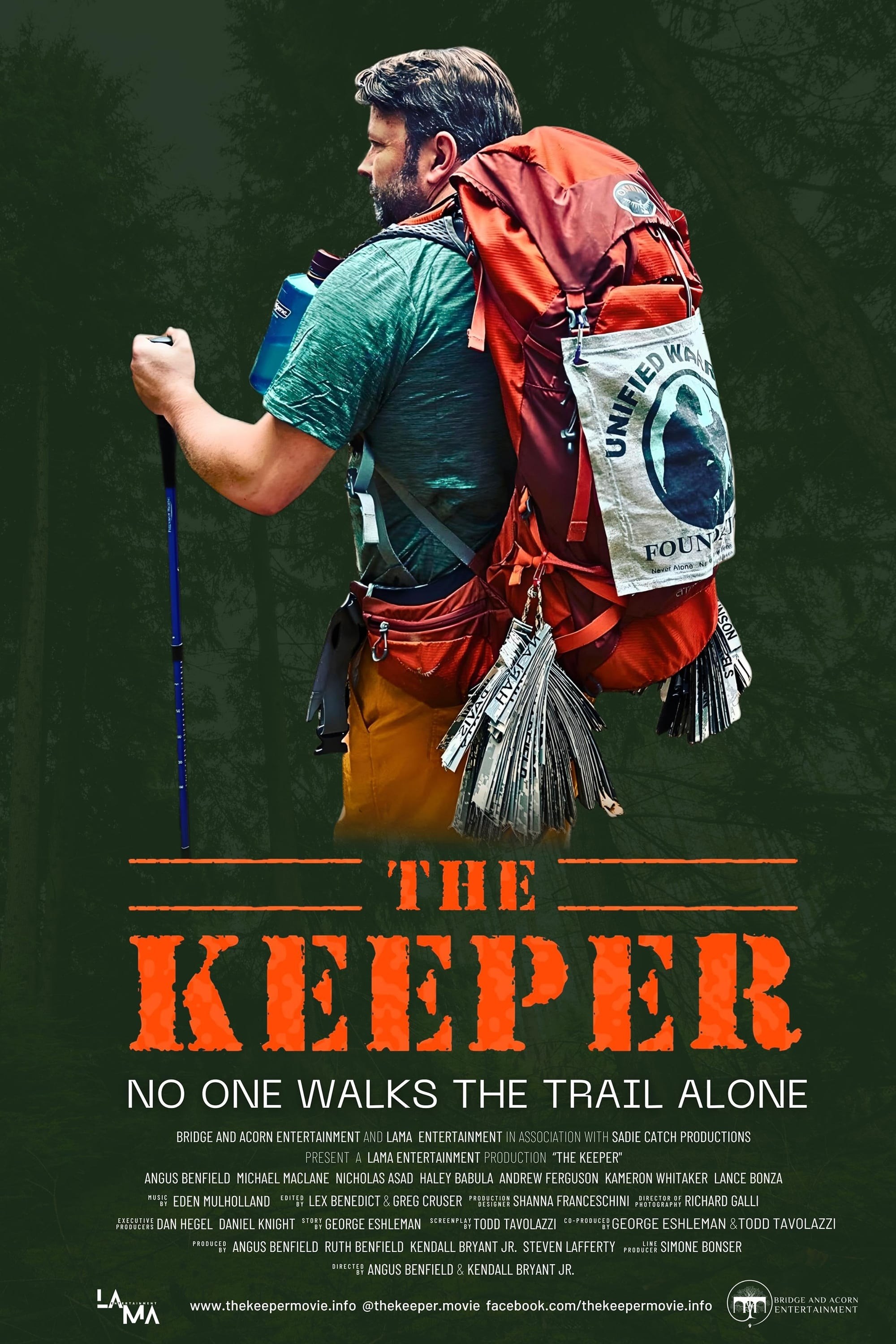 Poster de THE KEEPER en inglés