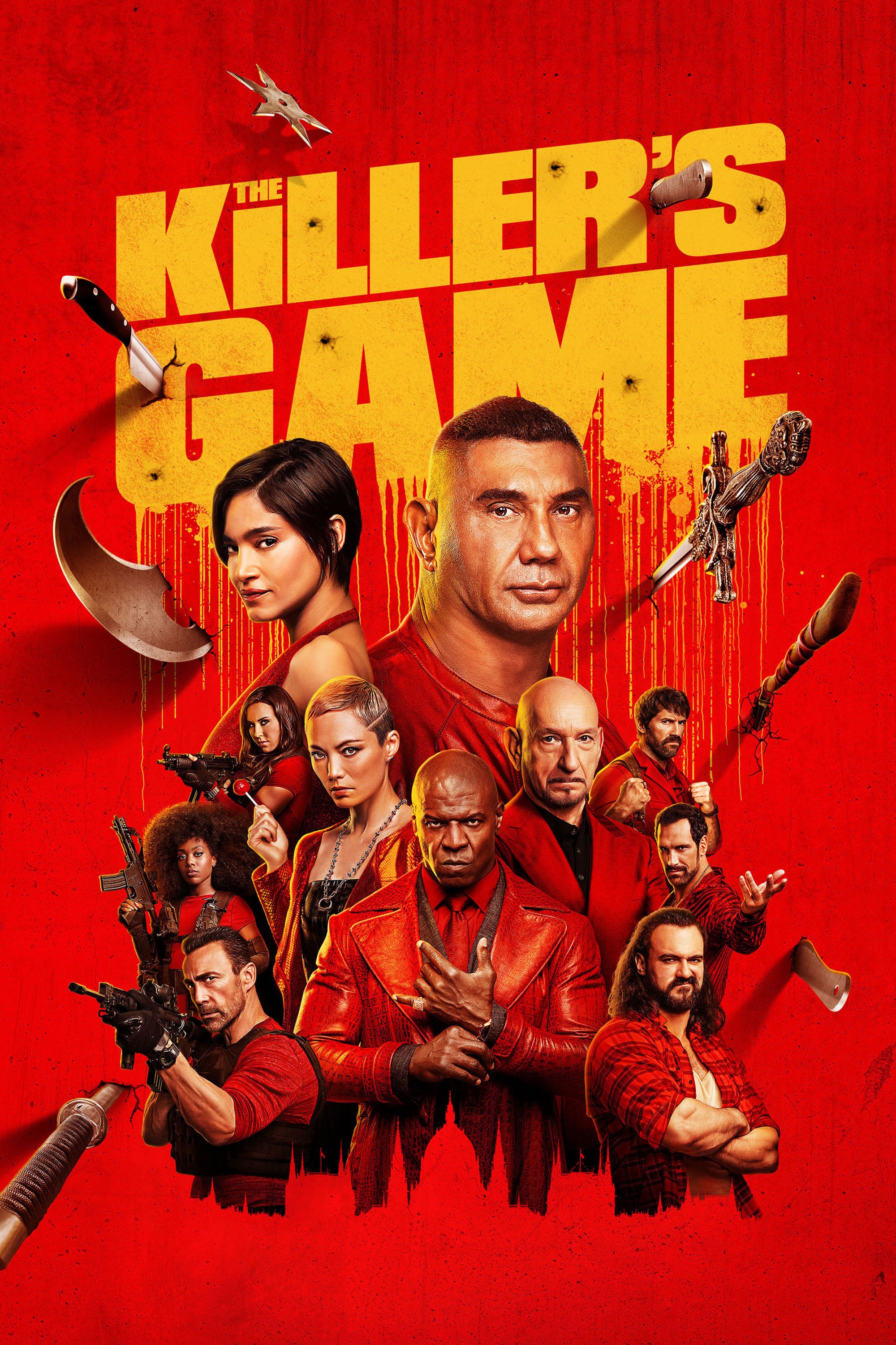 Poster de THE KILLER'S GAME en inglés