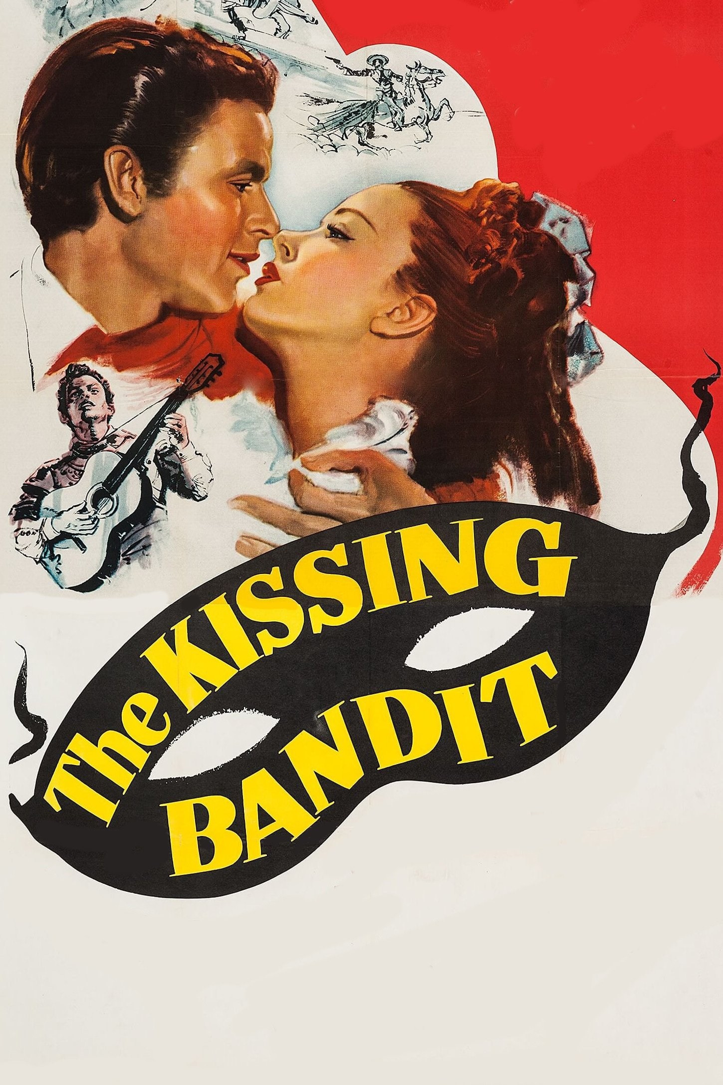 Poster de THE KISSING BANDIT en inglés
