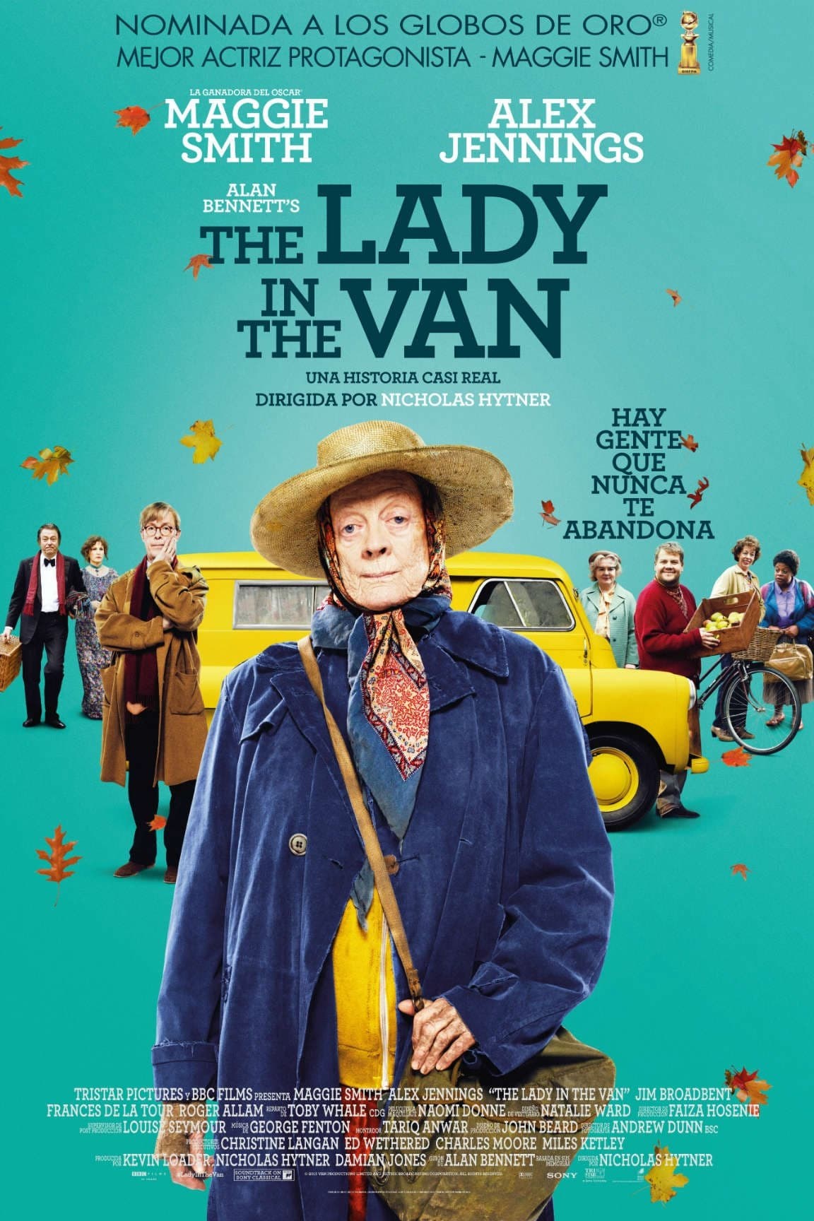 Poster de THE LADY IN THE VAN en español