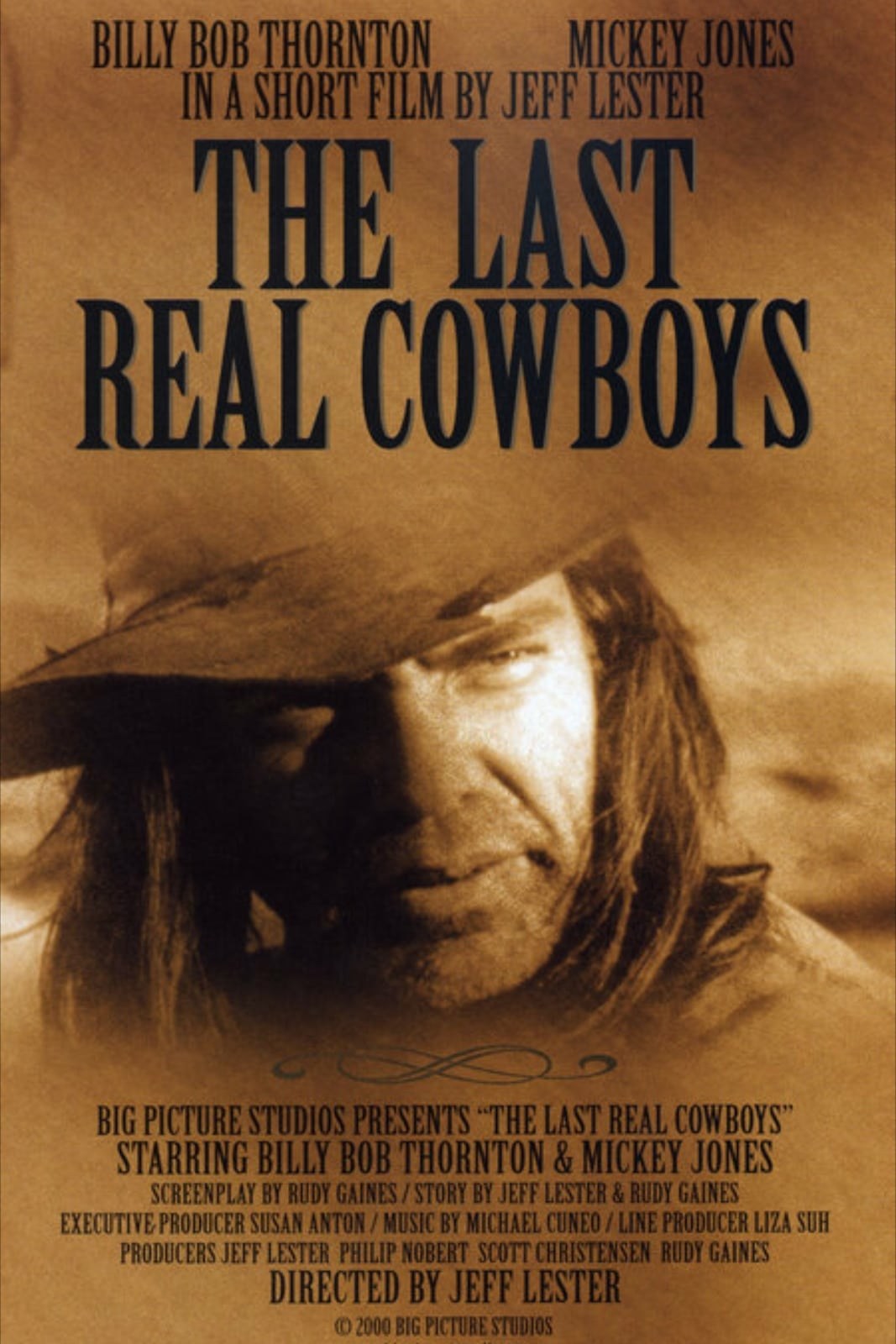 Poster de THE LAST REAL COWBOYS en inglés