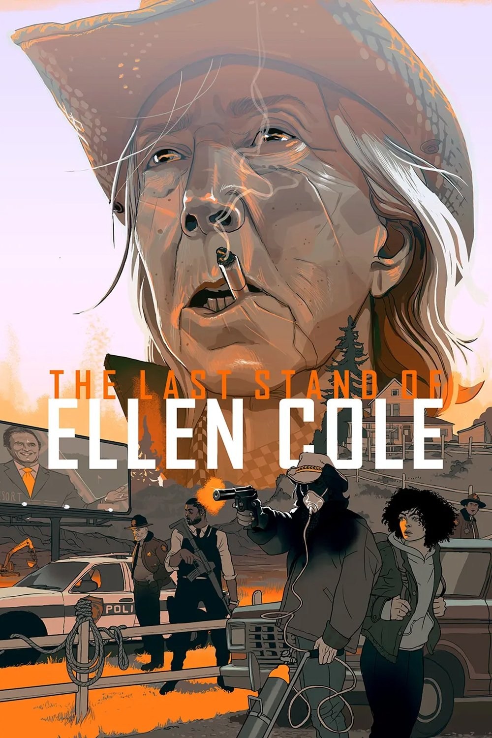 Poster de THE LAST STAND OF ELLEN COLE en inglés
