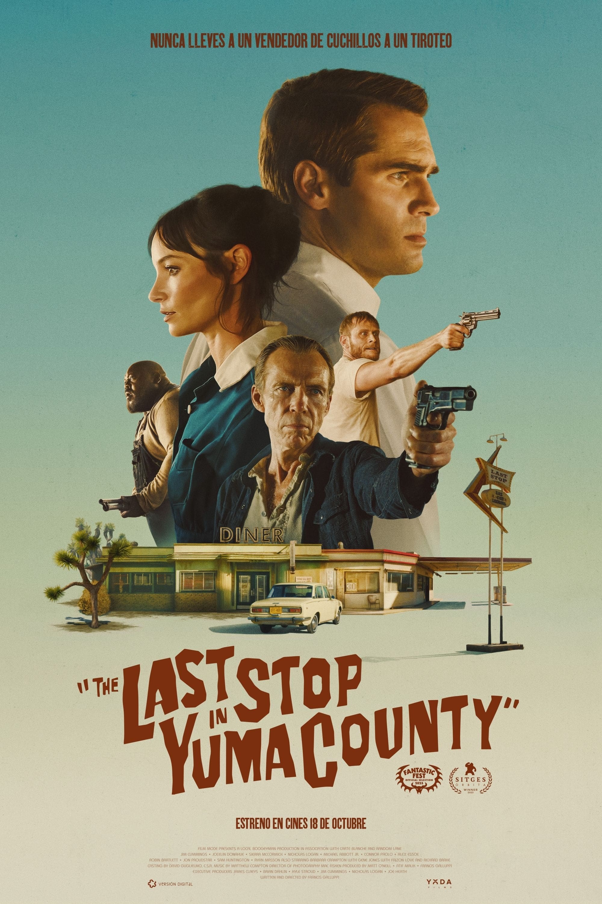 Poster de THE LAST STOP IN YUMA COUNTY en español