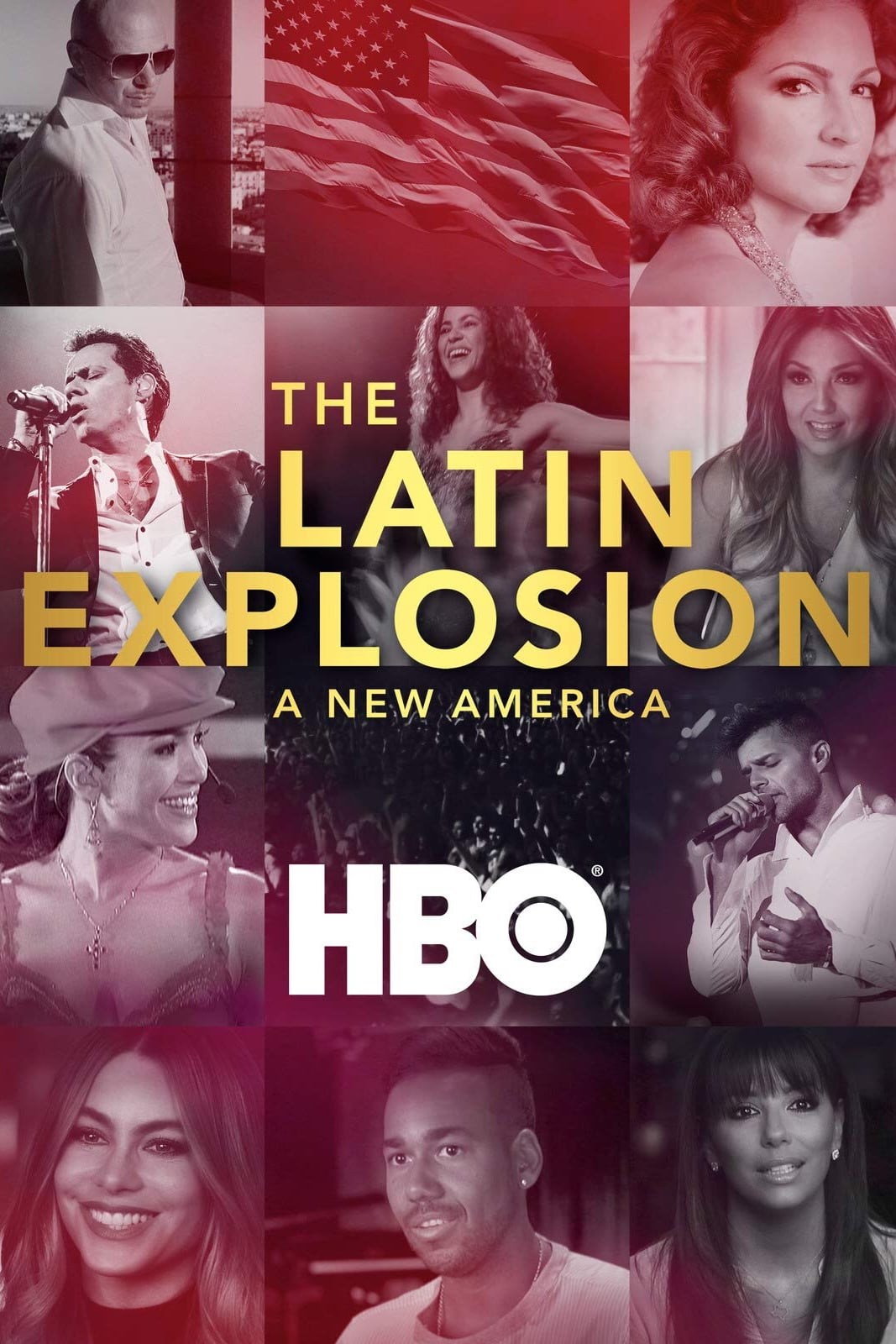 Poster de THE LATIN EXPLOSION: A NEW AMERICA en inglés