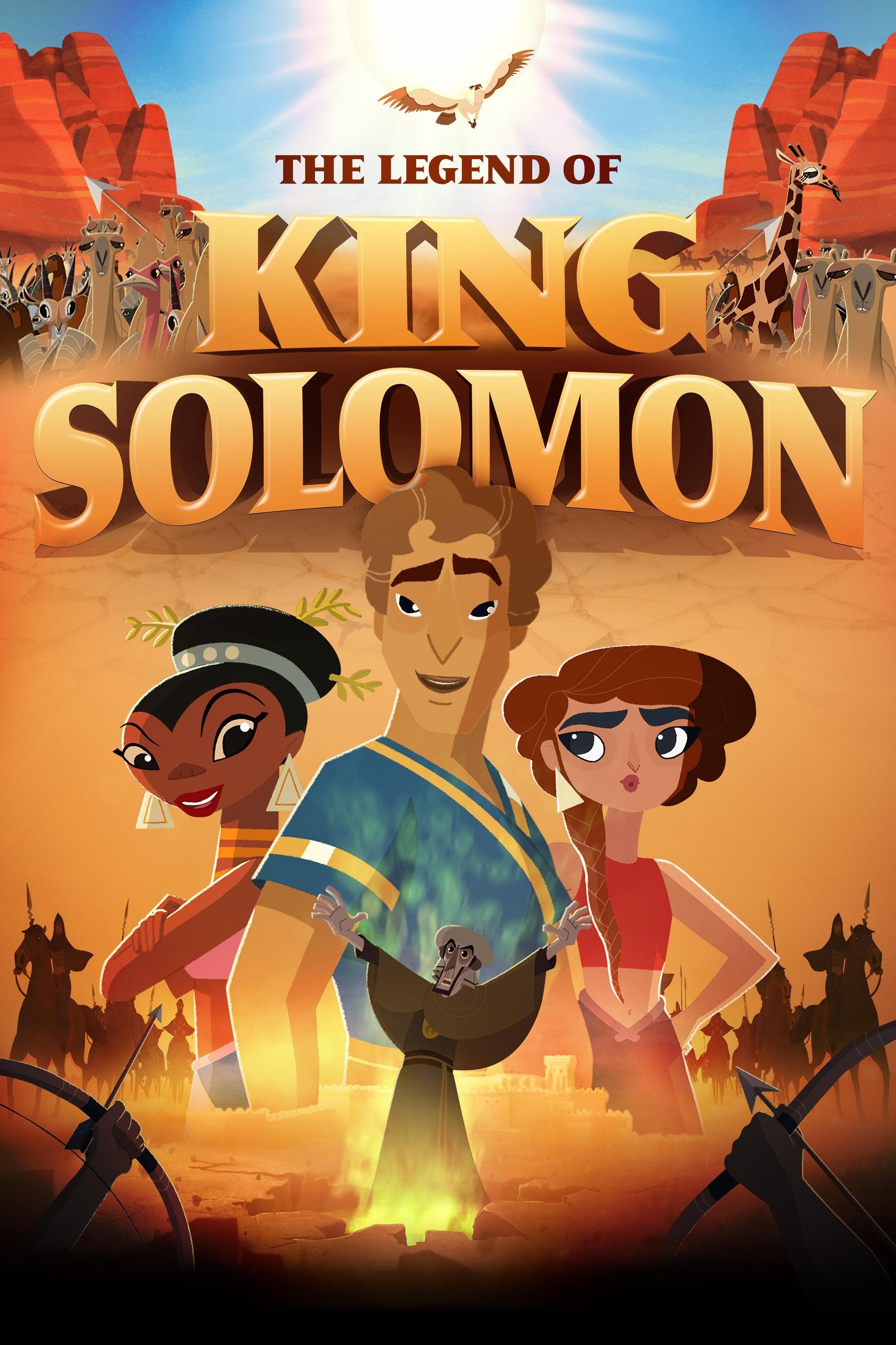 Poster de THE LEGEND OF KING SOLOMON en inglés