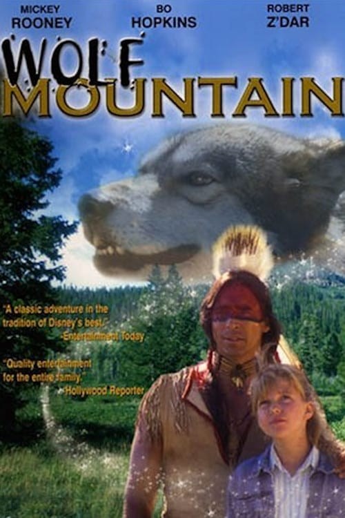 Poster de THE LEGEND OF WOLF MOUNTAIN en inglés