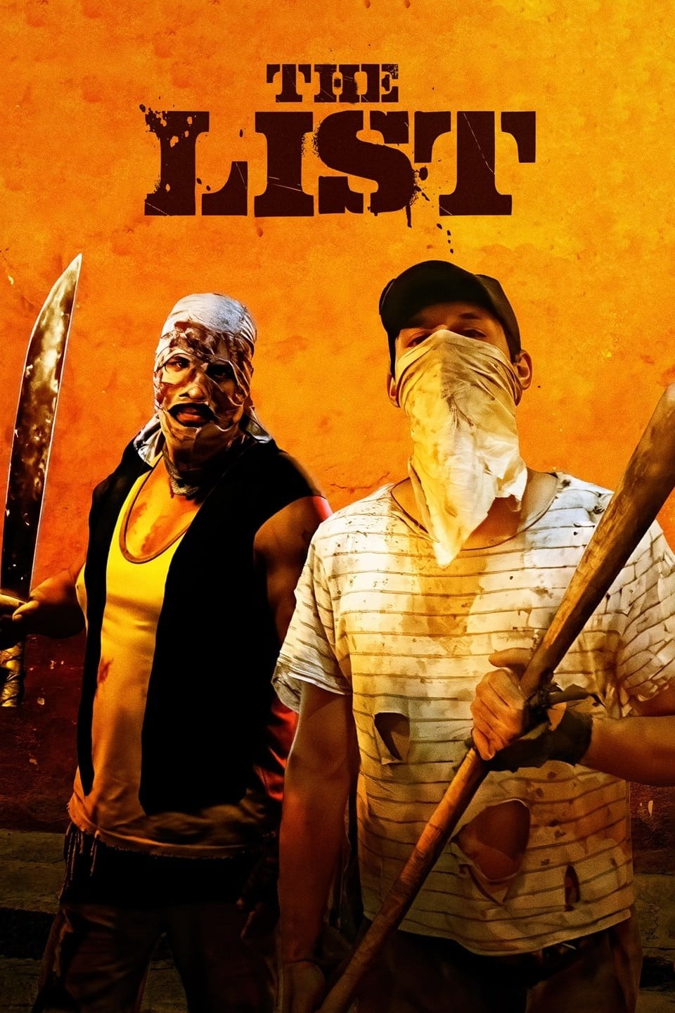 Poster de THE LIST en inglés