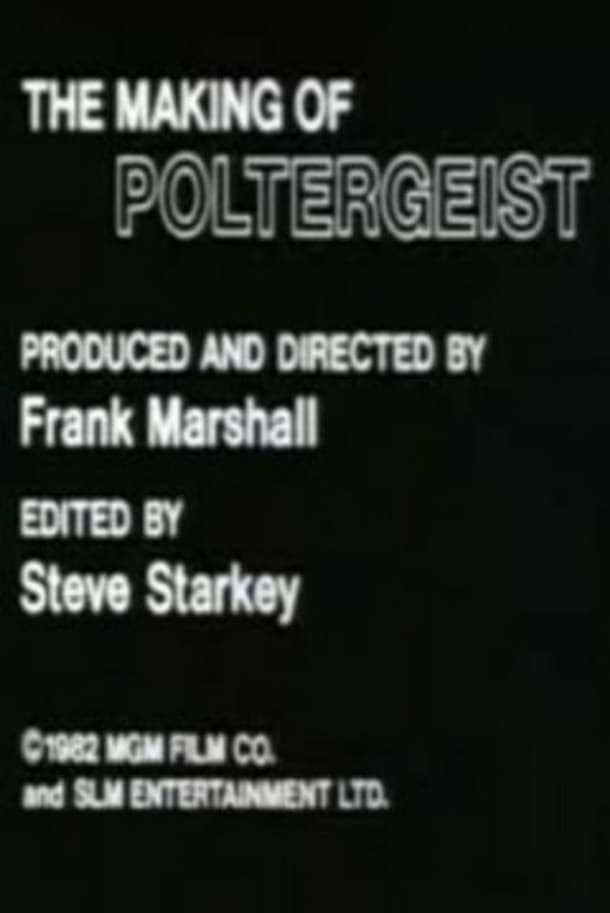Poster de THE MAKING OF POLTERGEIST