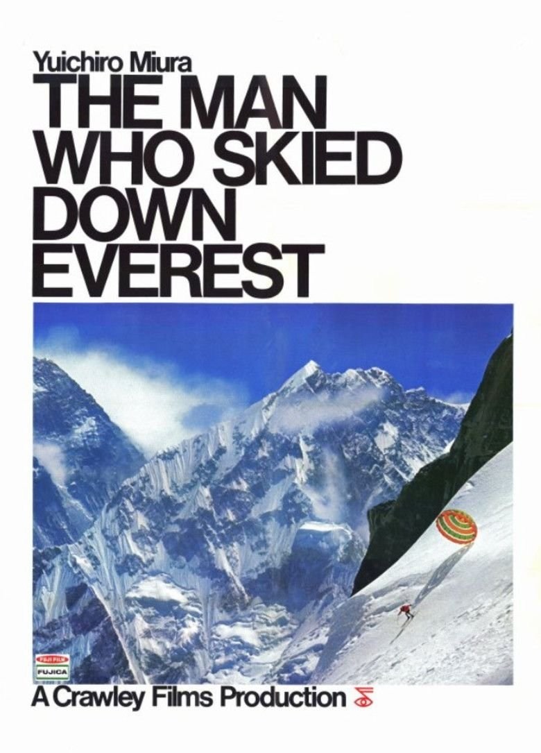 Poster de THE MAN WHO SKIED DOWN EVEREST en inglés