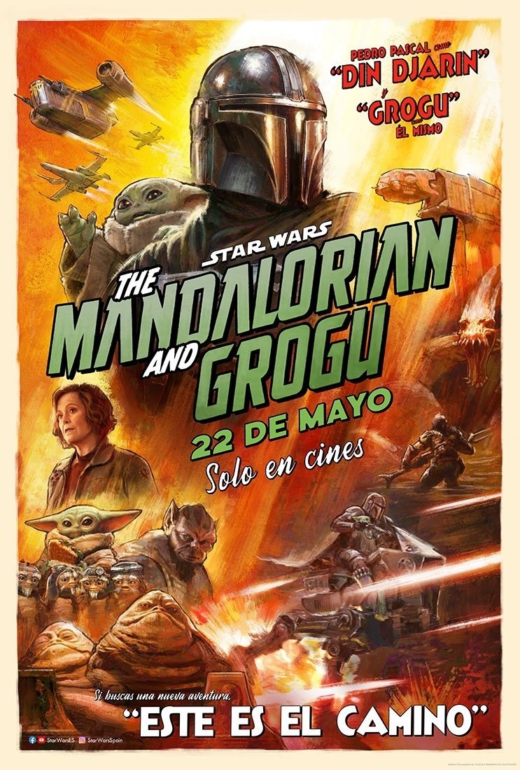 Poster de STAR WARS: THE MANDALORIAN AND GROGU en español