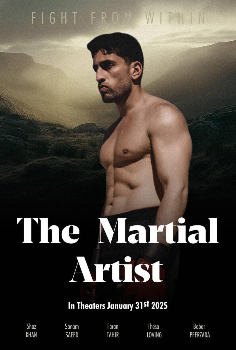 Poster de THE MARTIAL ARTIST en inglés