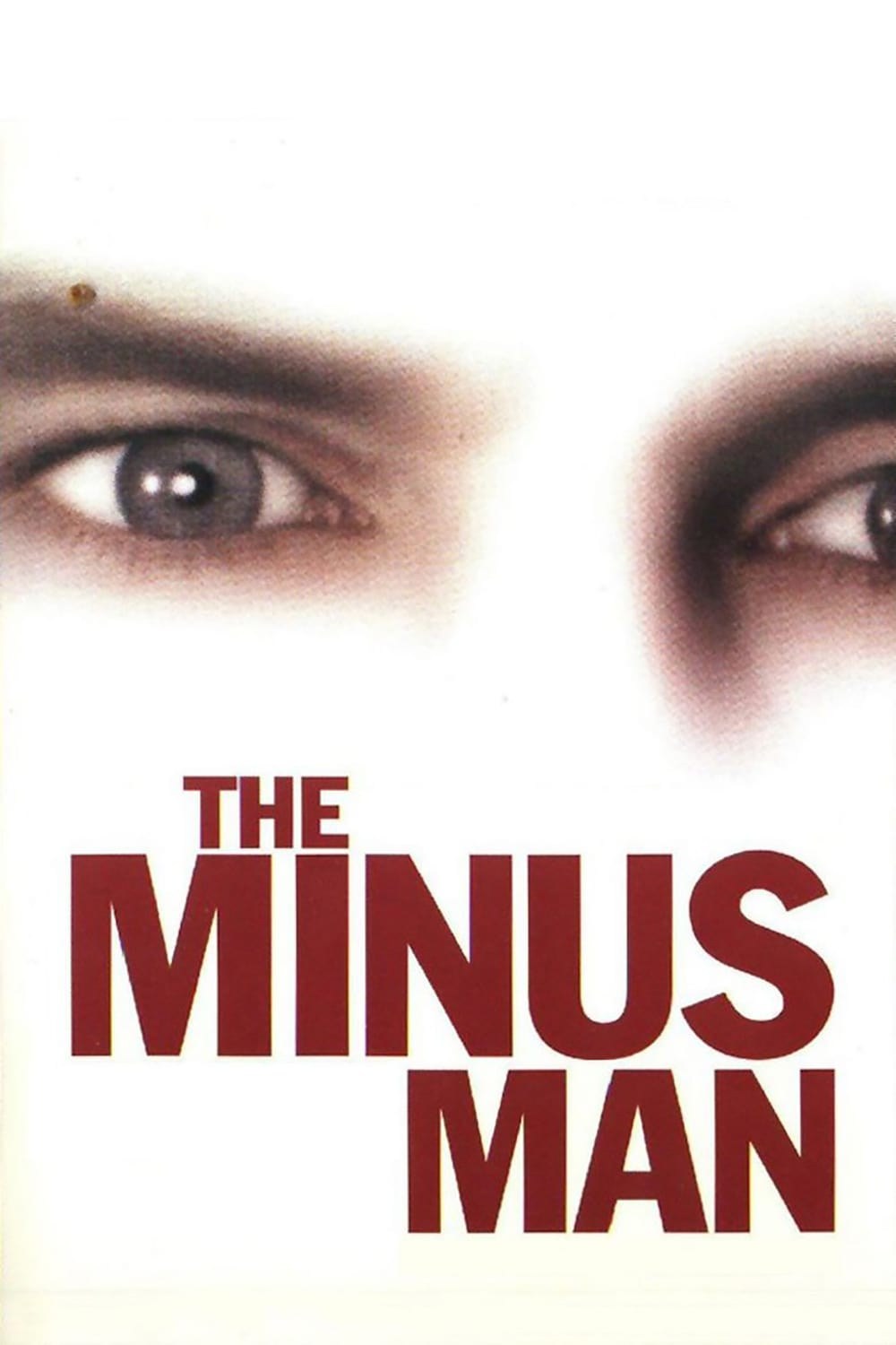 Poster de THE MINUS MAN en inglés