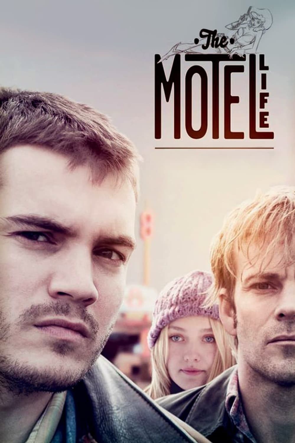 Poster de THE MOTEL LIFE en inglés