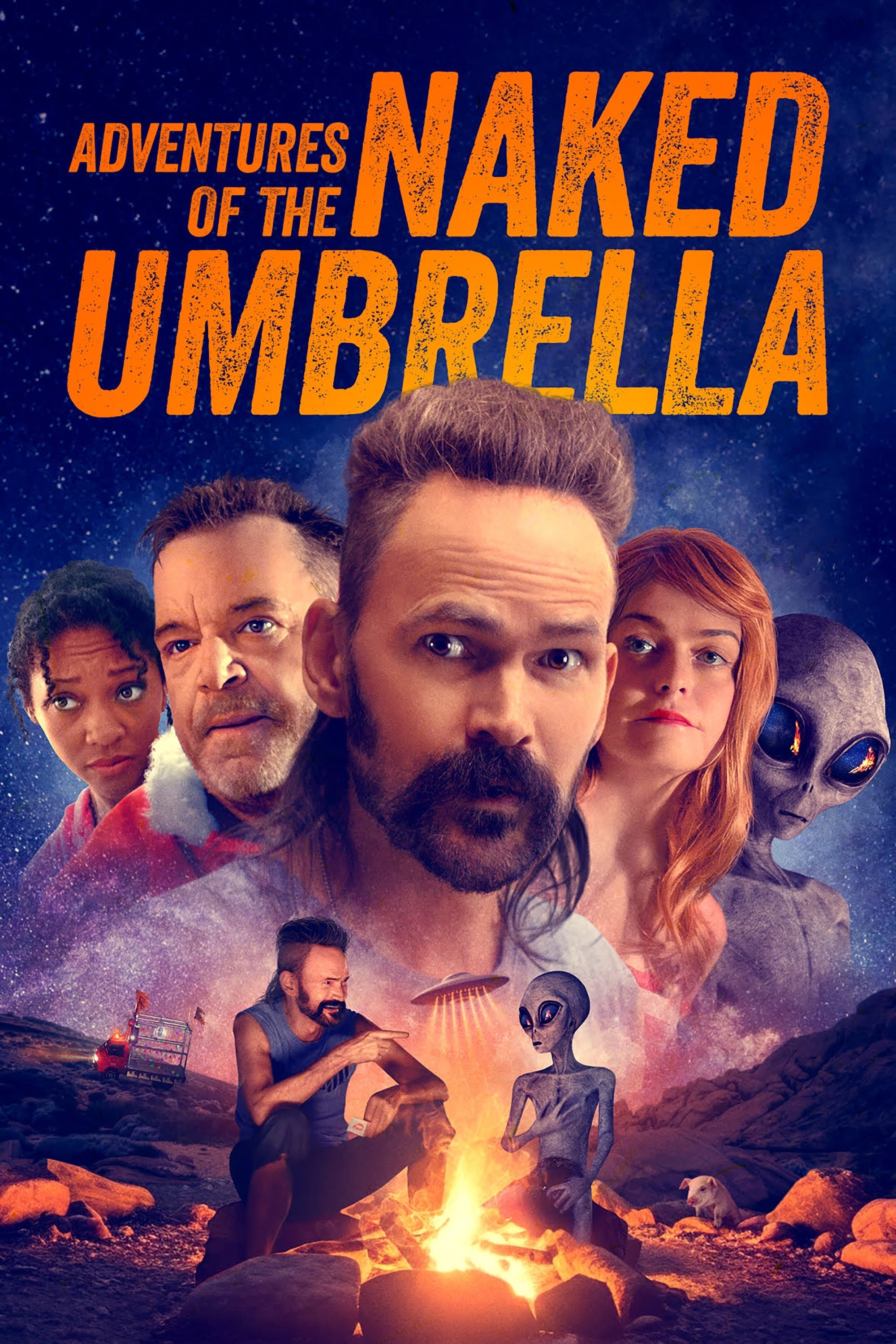 Poster de ADVENTURES OF THE NAKED UMBRELLA en inglés
