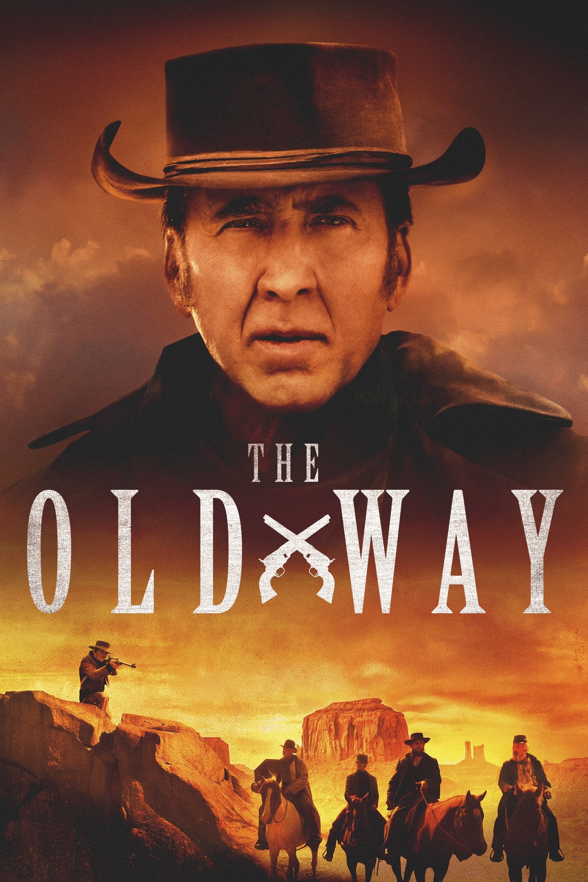 Poster de THE OLD WAY en inglés