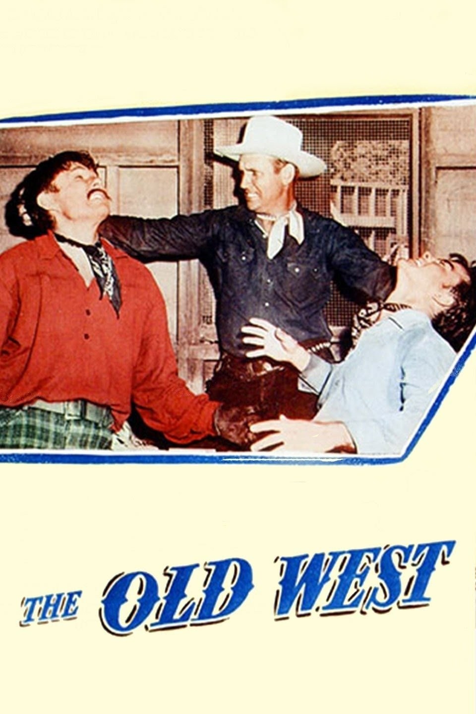 Poster de THE OLD WEST en inglés
