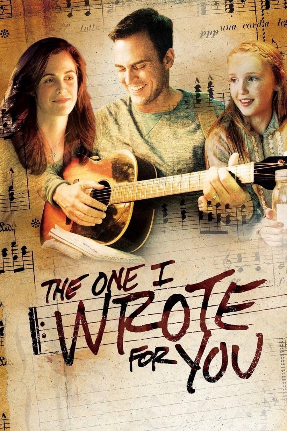 Poster de THE ONE I WROTE FOR YOU en inglés
