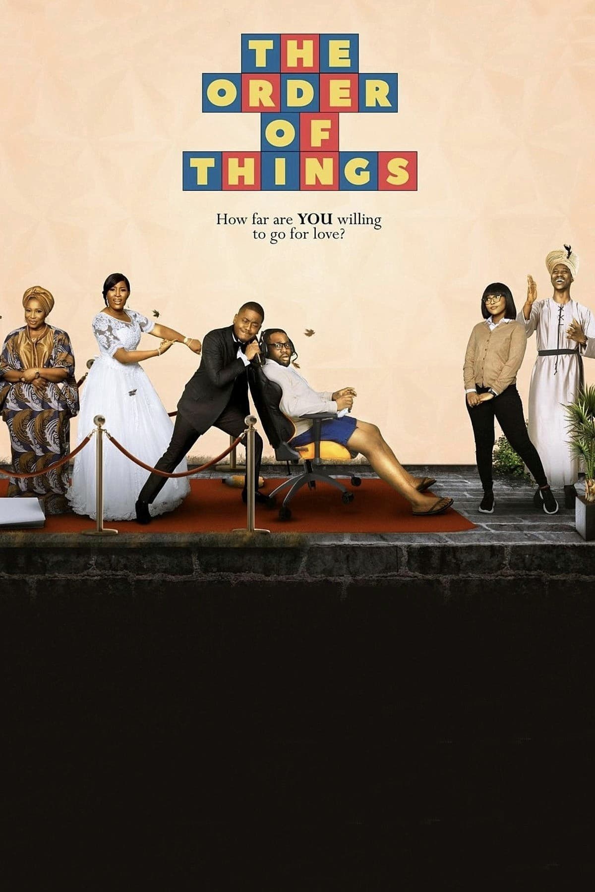 Poster de THE ORDER OF THINGS en inglés