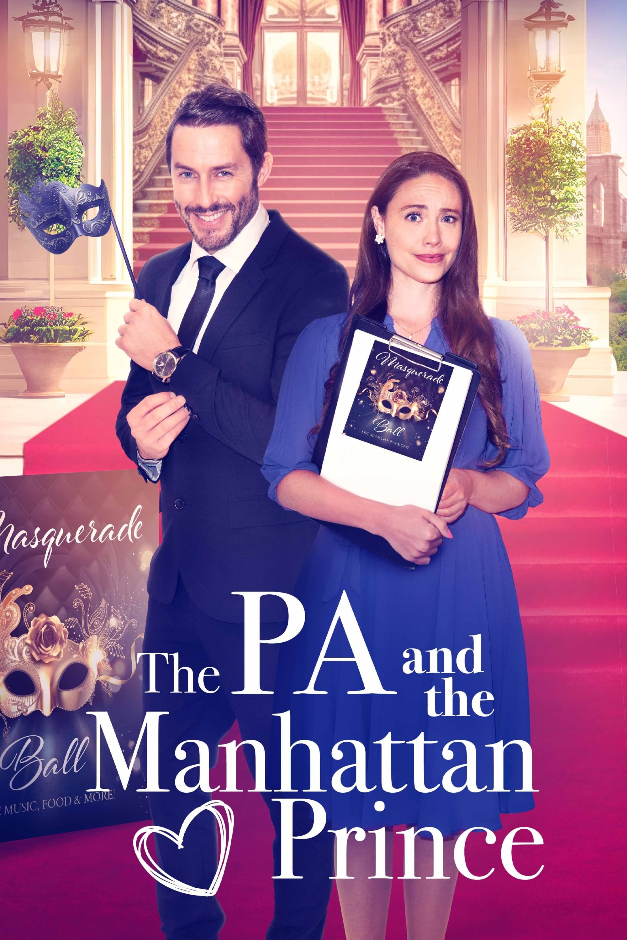 Poster de THE PA AND THE MANHATTAN PRINCE en inglés
