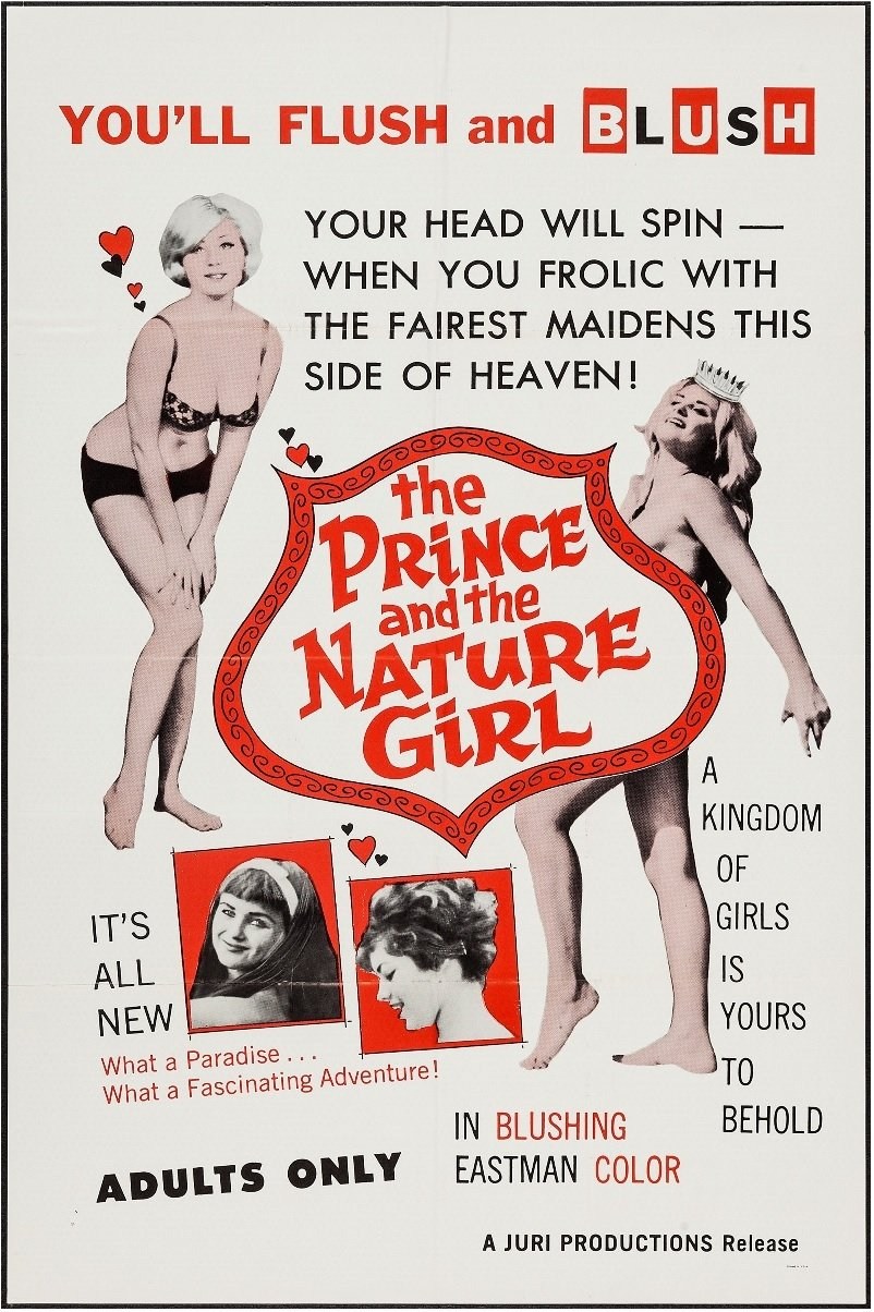 Poster de THE PRINCE AND THE NATURE GIRL en inglés