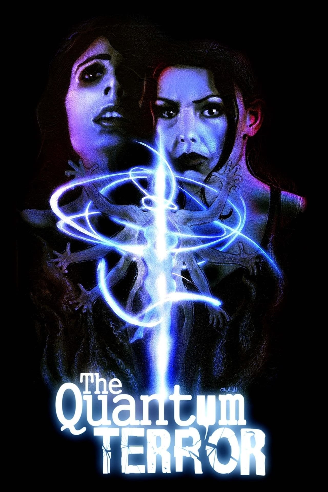 Poster de THE QUANTUM TERROR en español