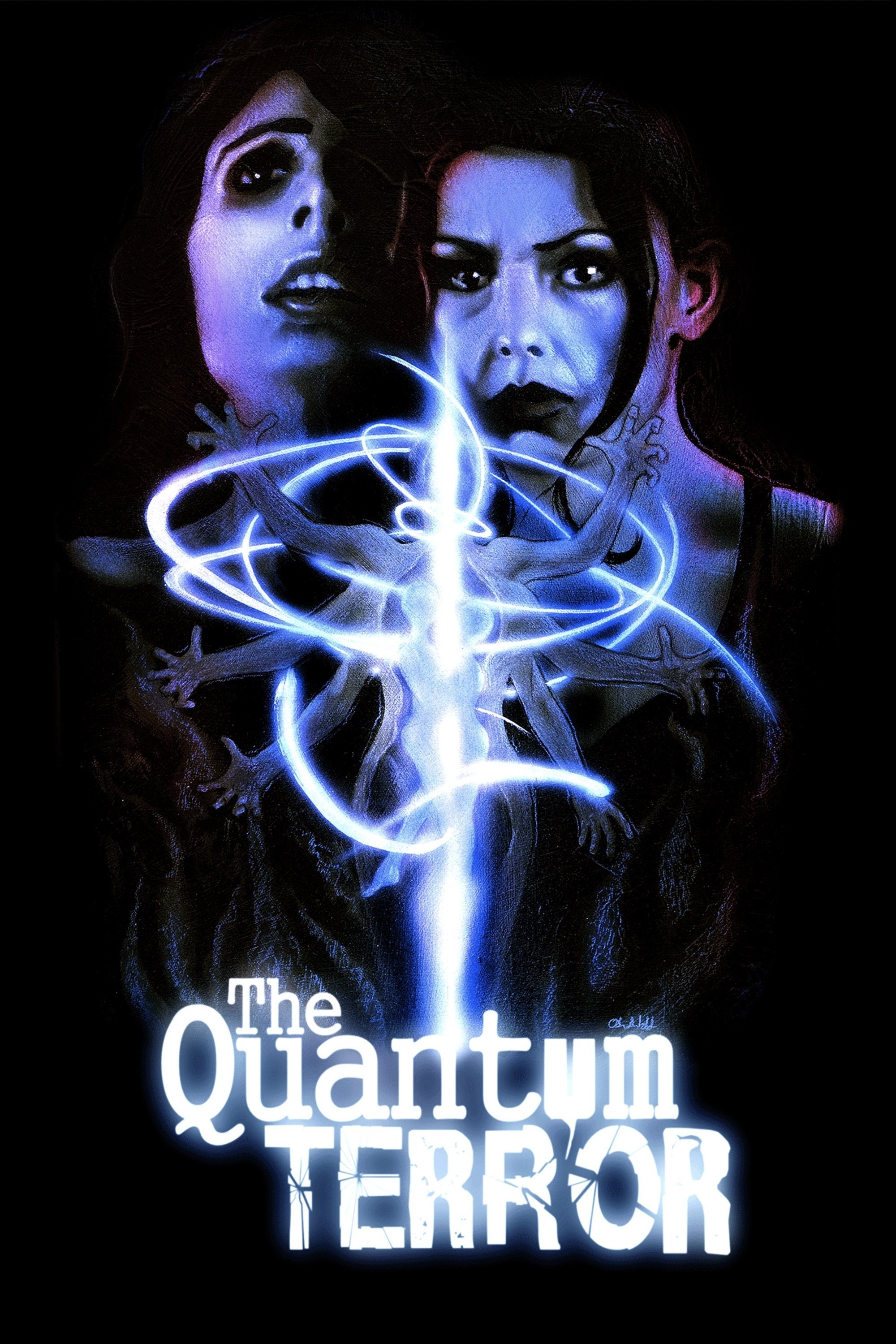 Poster de THE QUANTUM TERROR en inglés