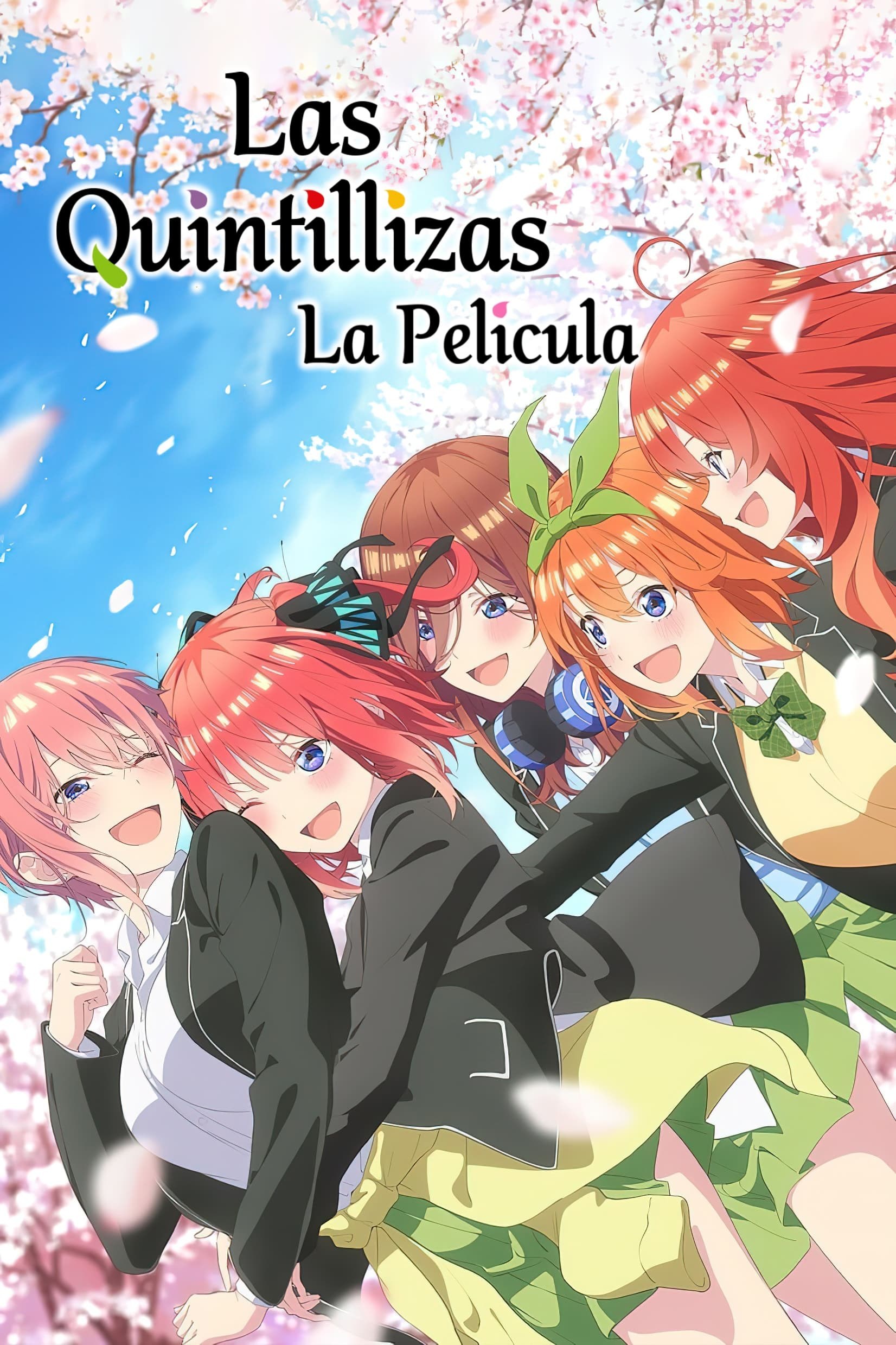 Poster de THE QUINTESSENTIAL QUINTUPLETS THE MOVIE en español
