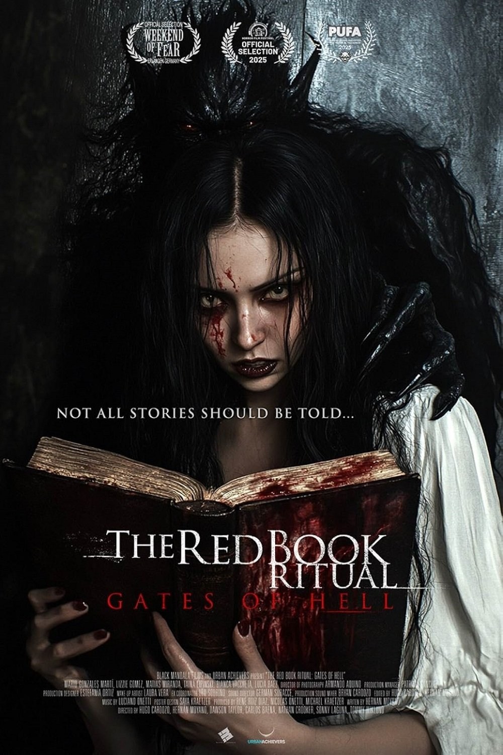 Poster de THE RED BOOK RITUAL: GATES OF HELL en inglés