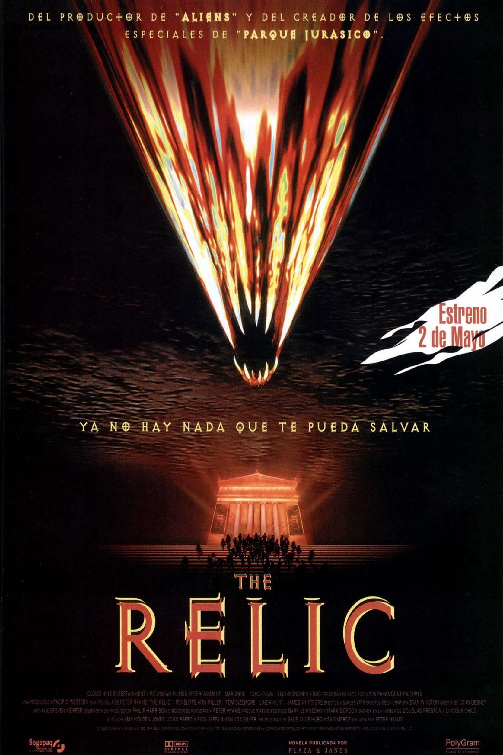 Poster de THE RELIC en español