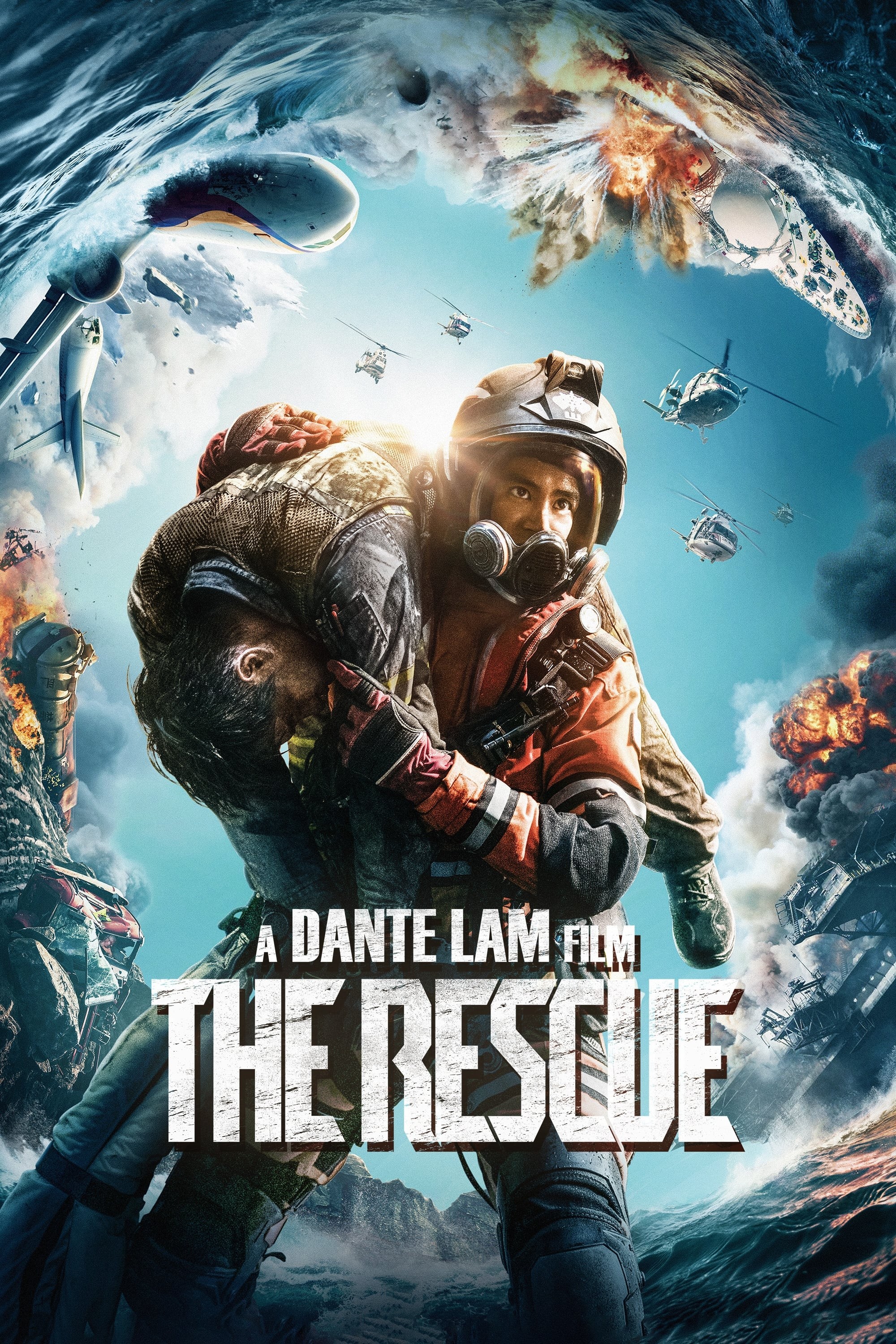 Poster de THE RESCUE en inglés