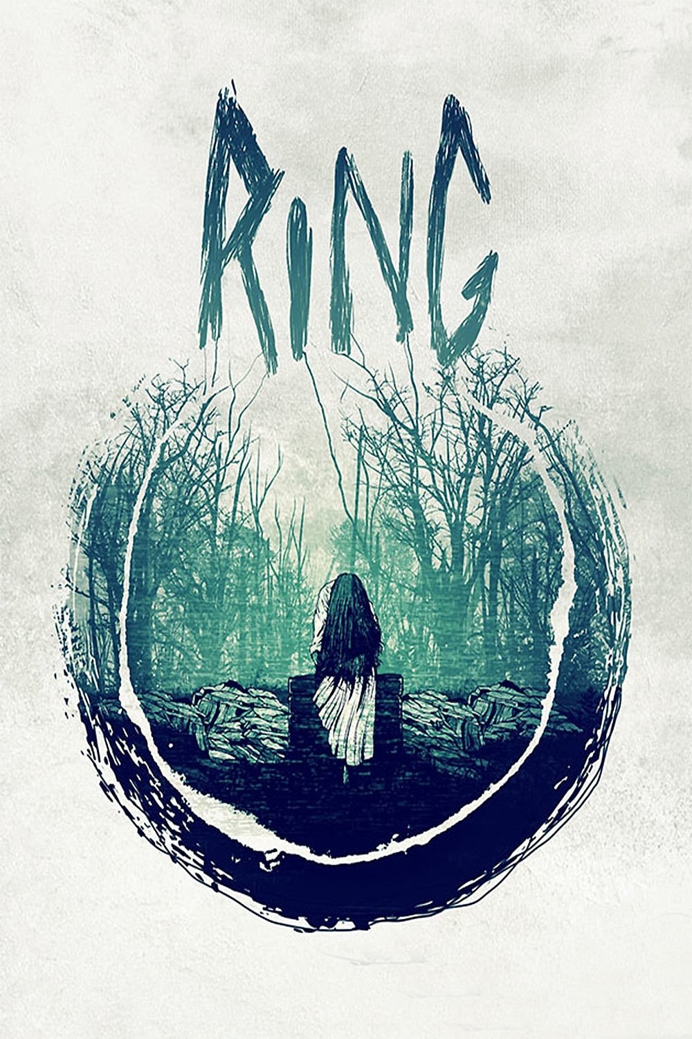 Poster de THE RING (EL CÍRCULO) en inglés
