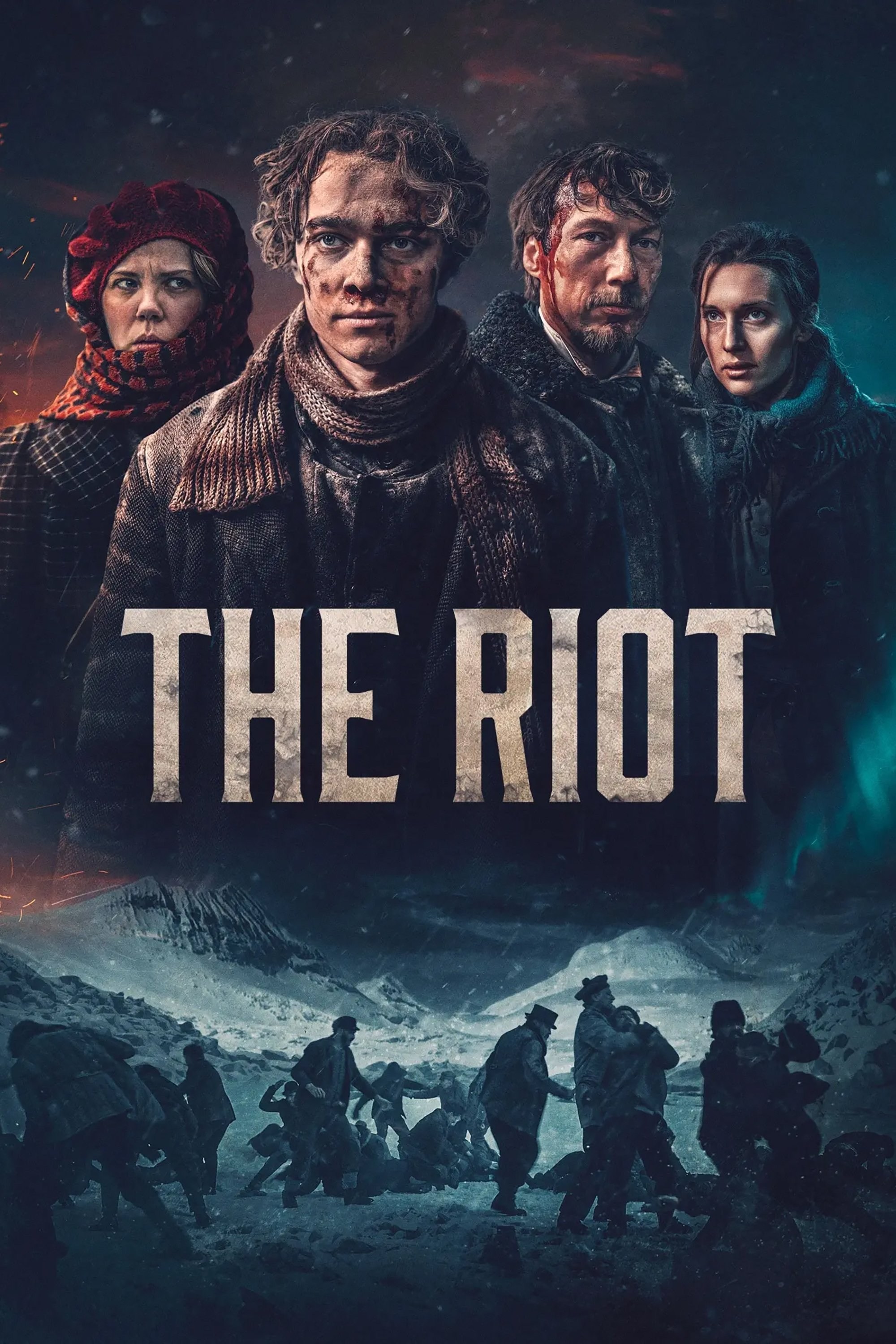 Poster de THE RIOT en inglés