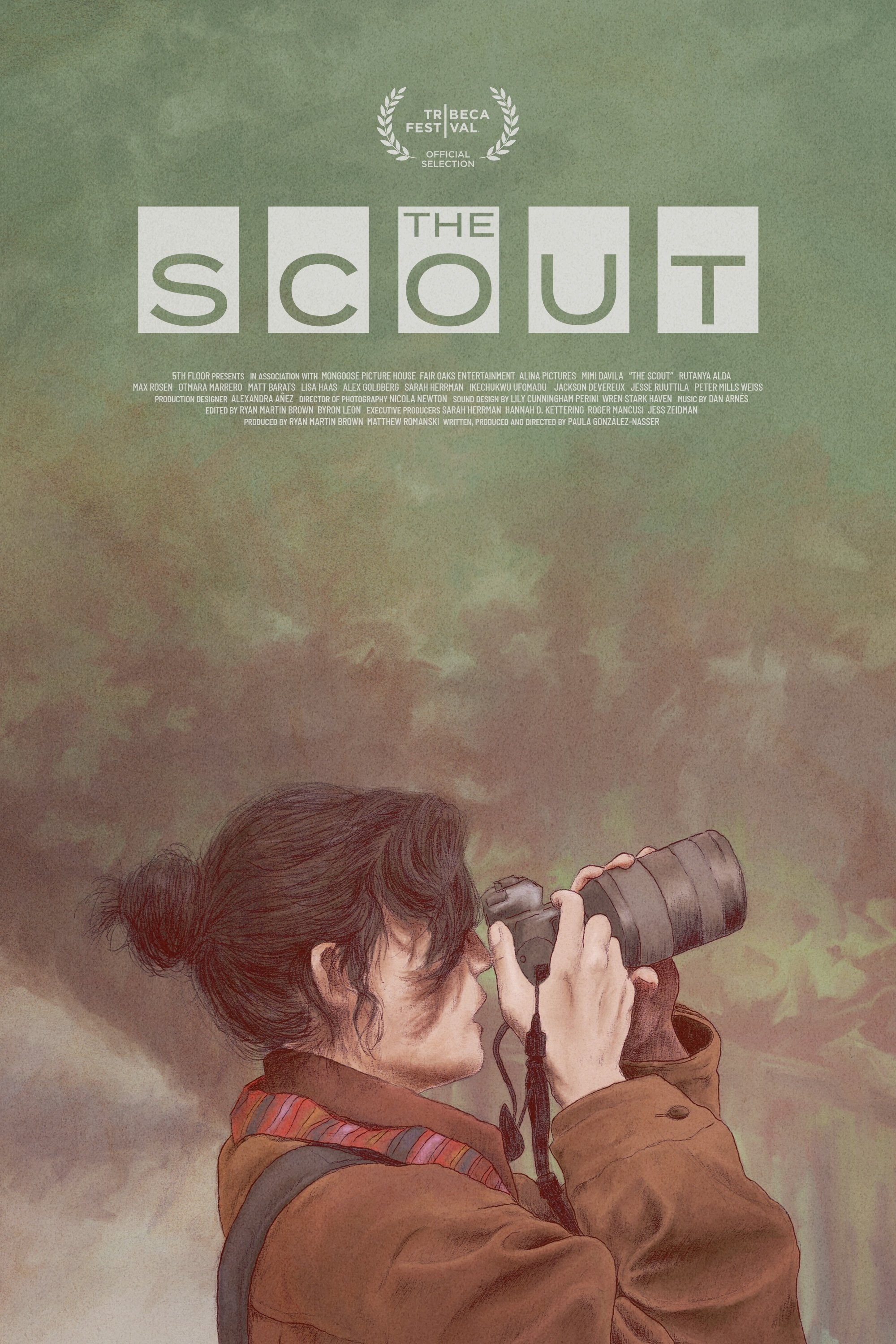 Poster de THE SCOUT en inglés