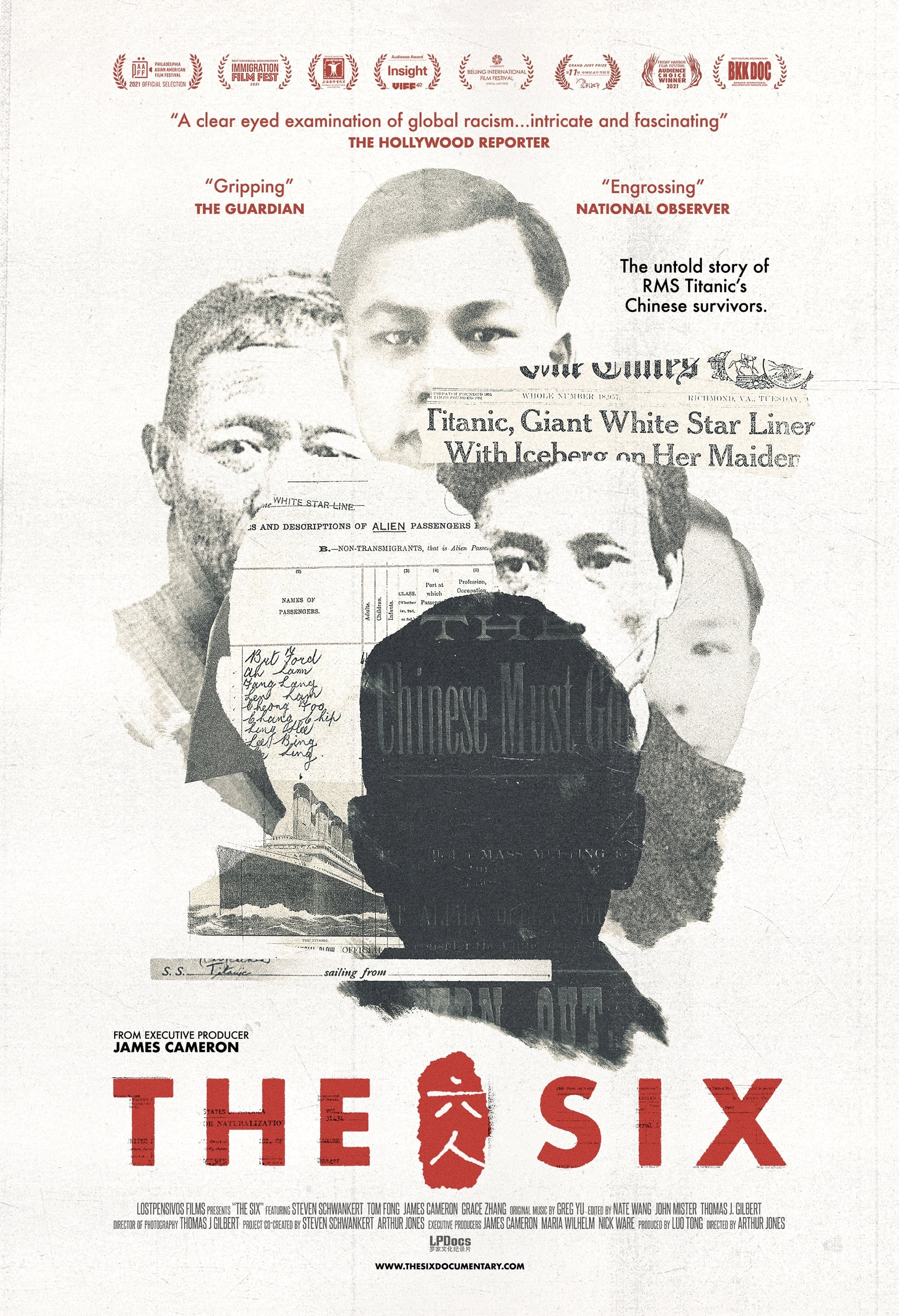Poster de THE SIX en inglés
