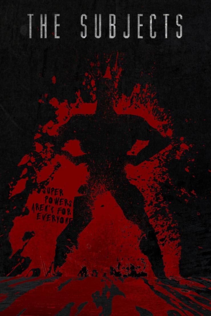 Poster de THE SUBJECTS en inglés