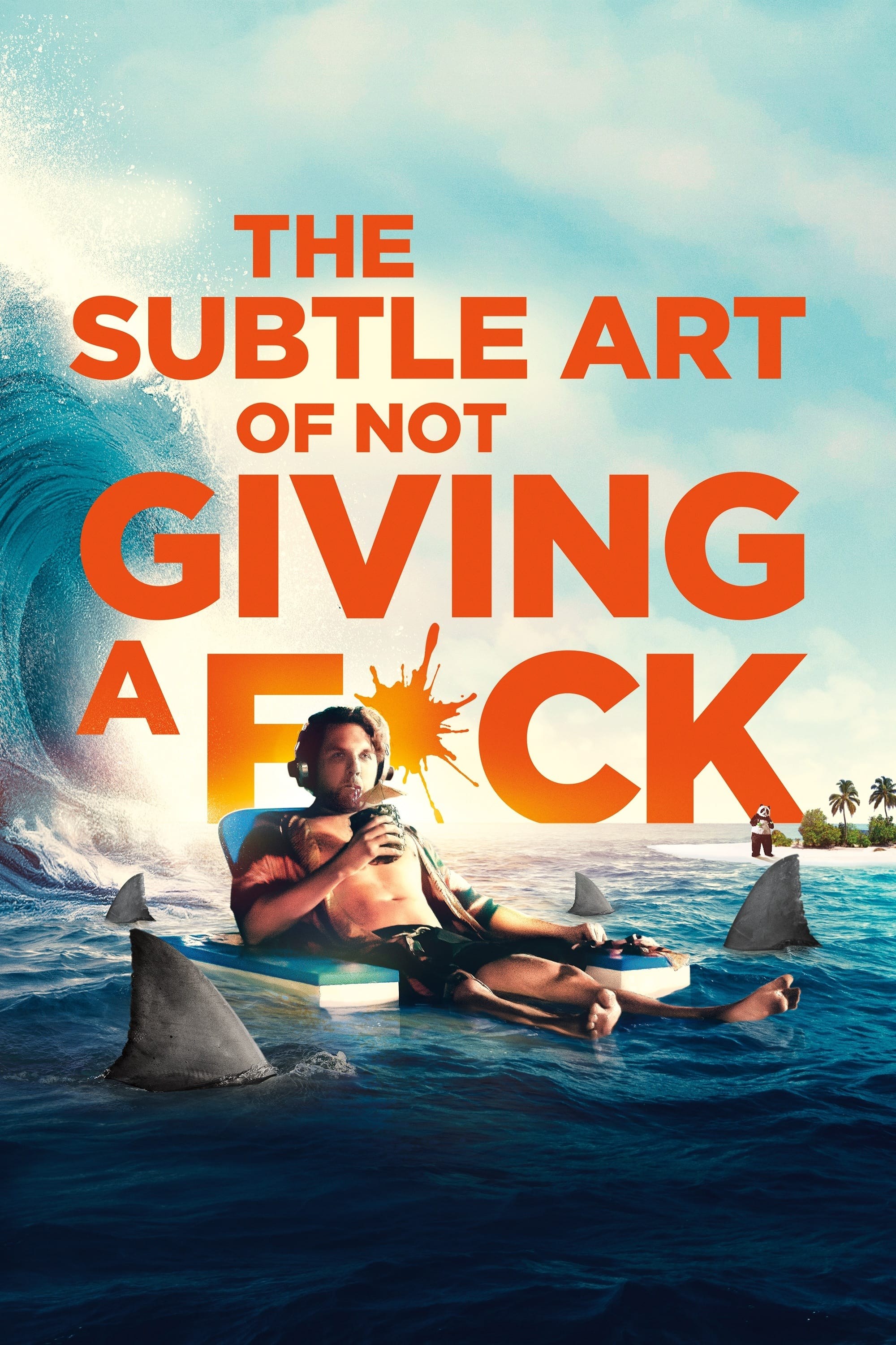 Poster de THE SUBTLE ART OF NOT GIVING A #@%! en inglés