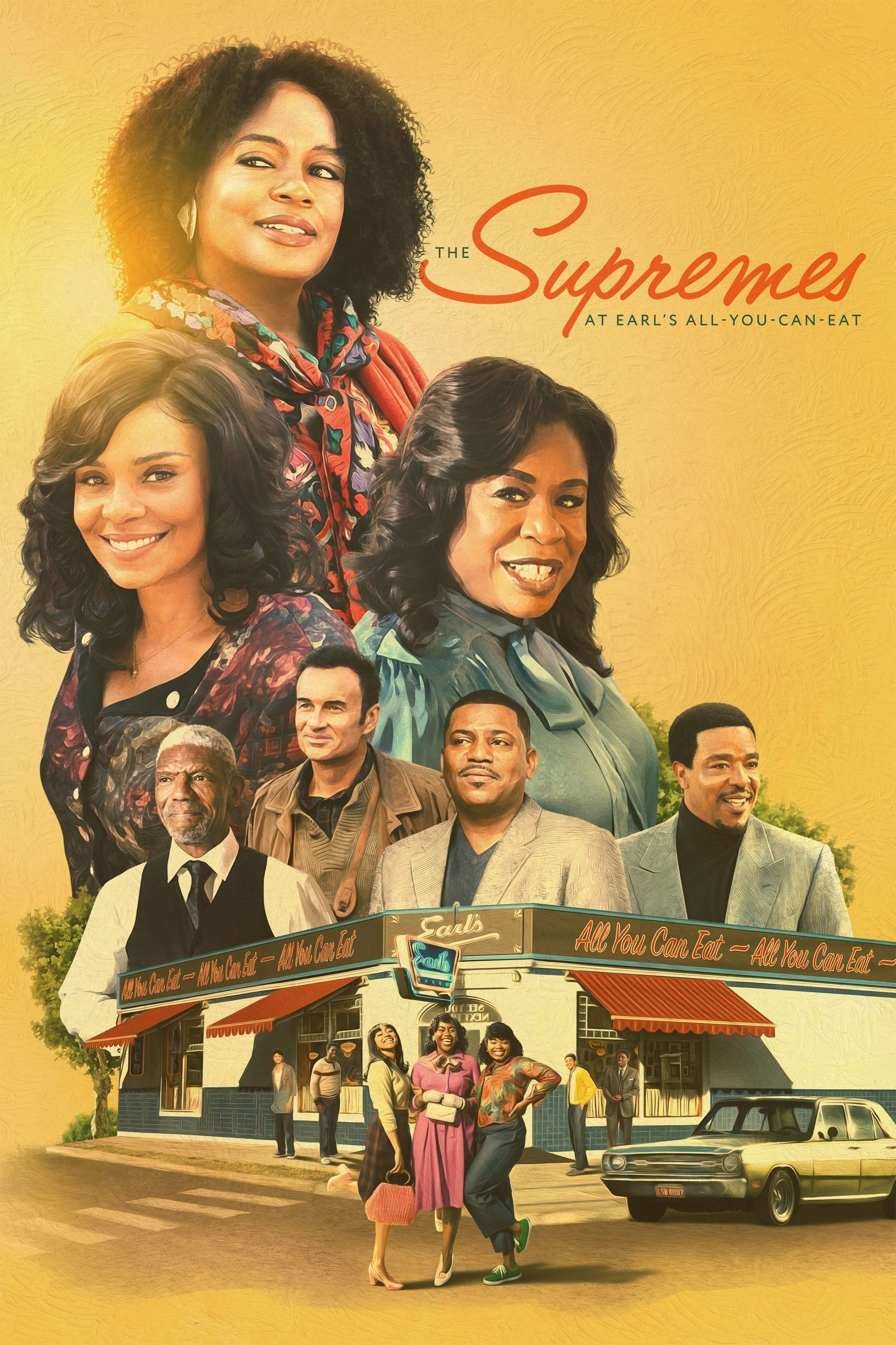 Poster de DOMINGOS CON LAS SUPREMES en inglés