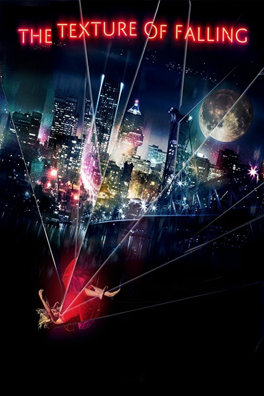 Poster de THE TEXTURE OF FALLING en inglés