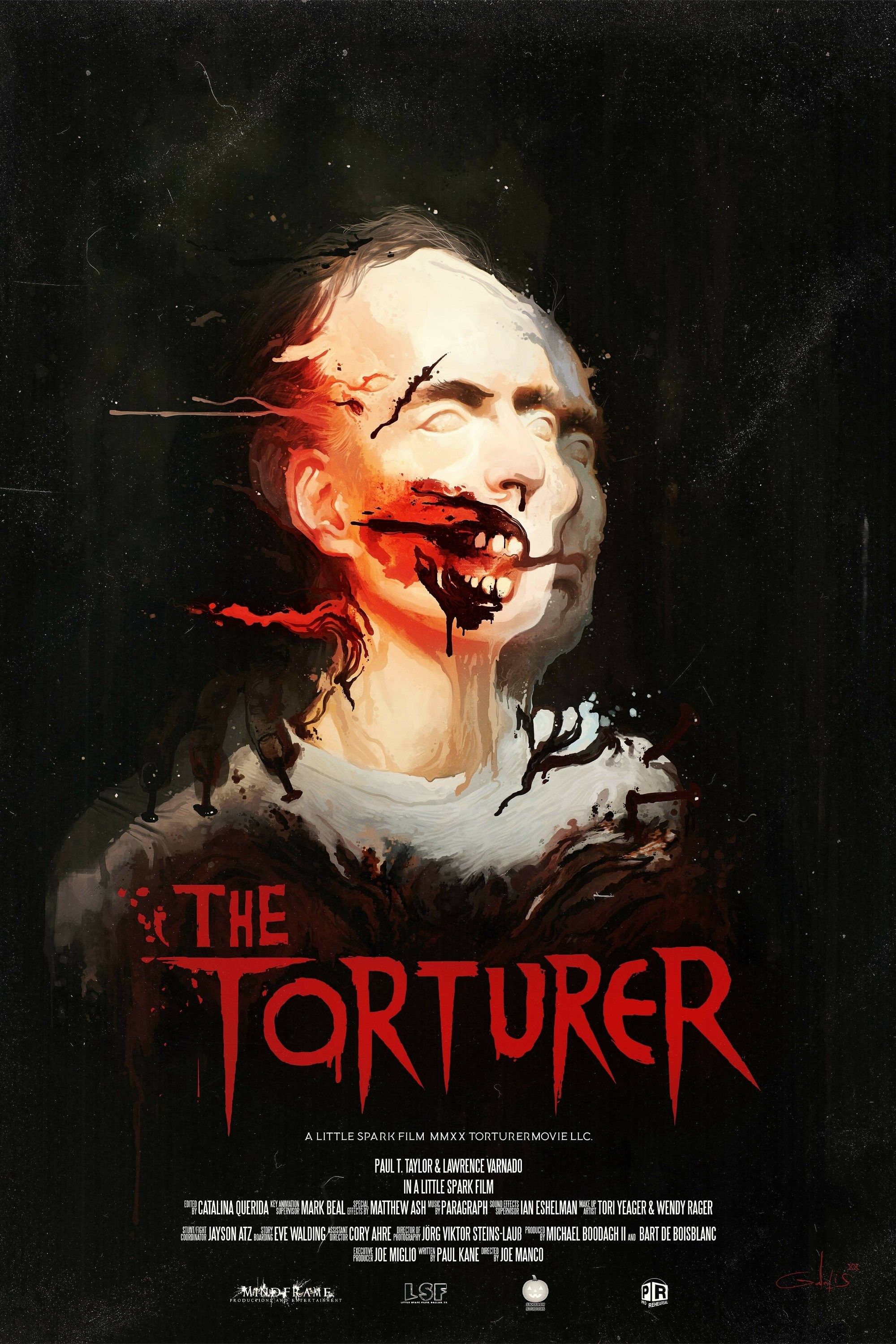 Poster de THE TORTURER en inglés