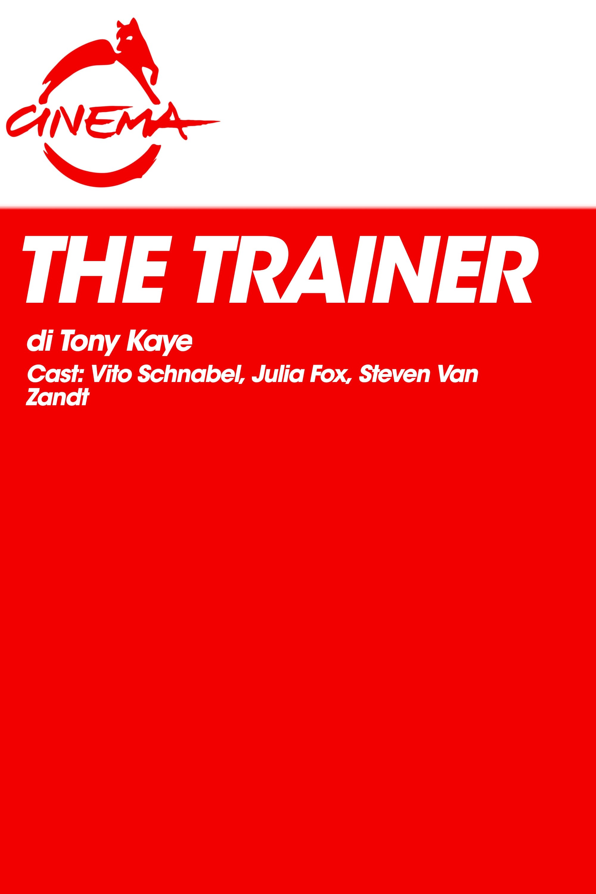 Poster de THE TRAINER